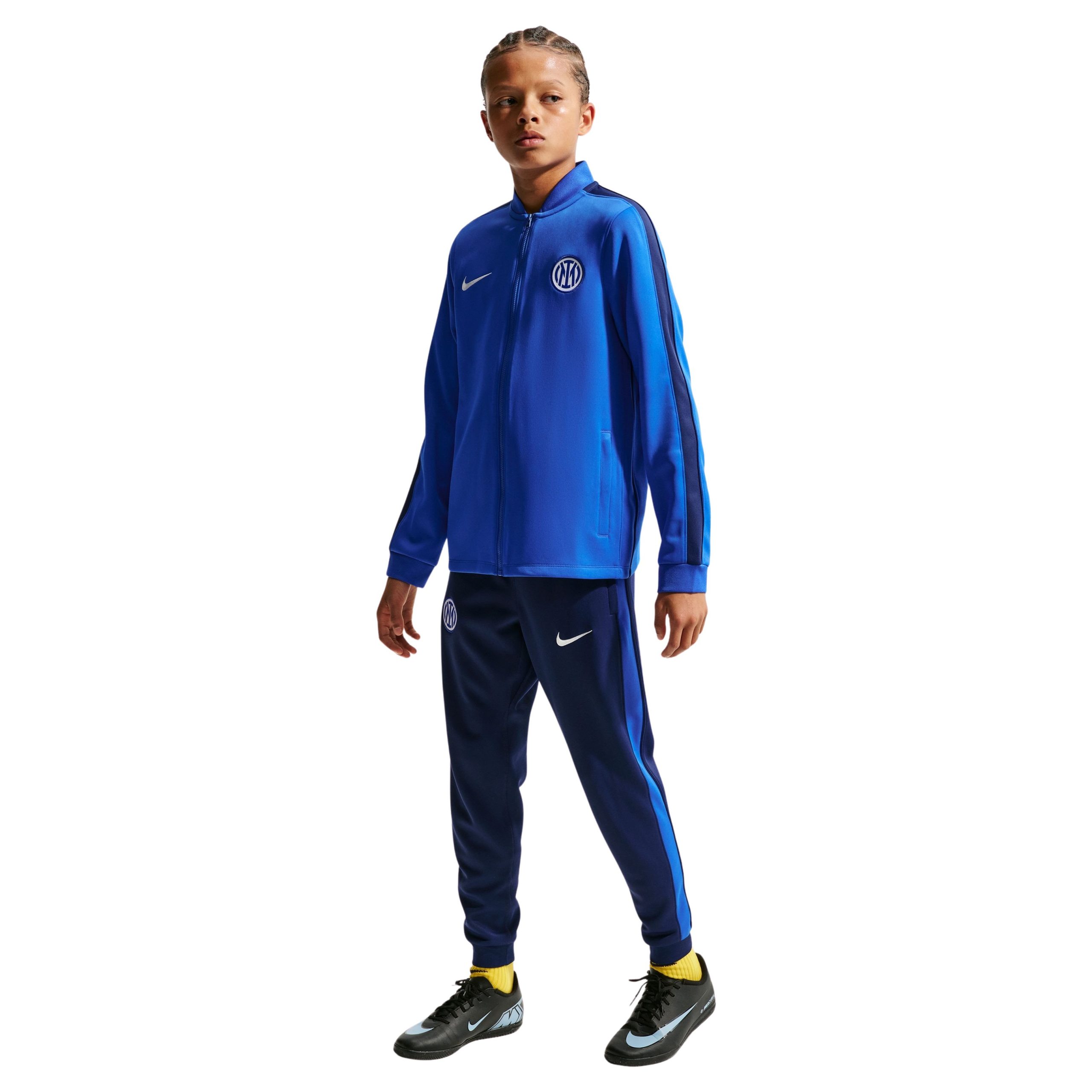 Nike Inter Milan Strike Trainingspak 2026-2027 Kids Blauw Donkerblauw Wit Nike Inter Milan Strike Trainingspak 2026-2027 Kids Blauw Donkerblauw Wit