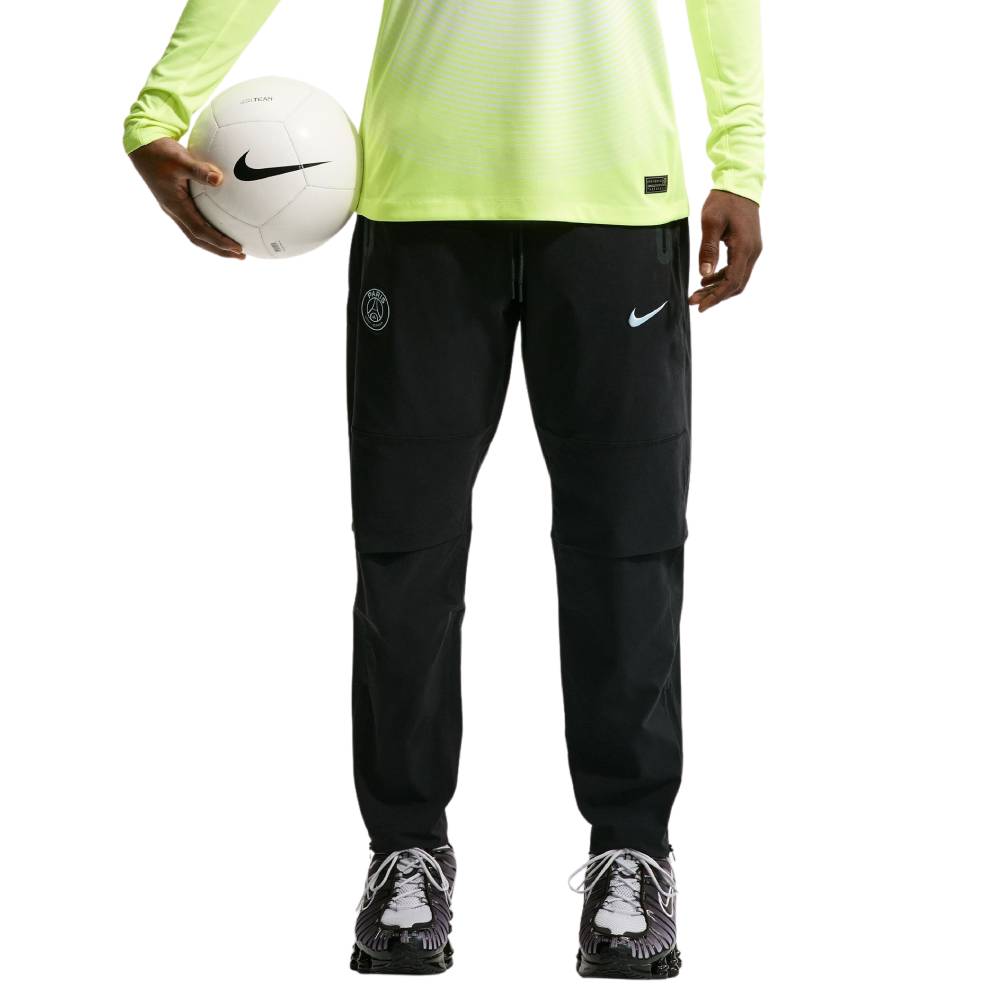 Nike Paris Saint-Germain Tech Woven Trainingsbroek 2026-2027 Zwart Wit Nike Paris Saint-Germain Tech Woven Trainingsbroek 2026-2027 Zwart Wit