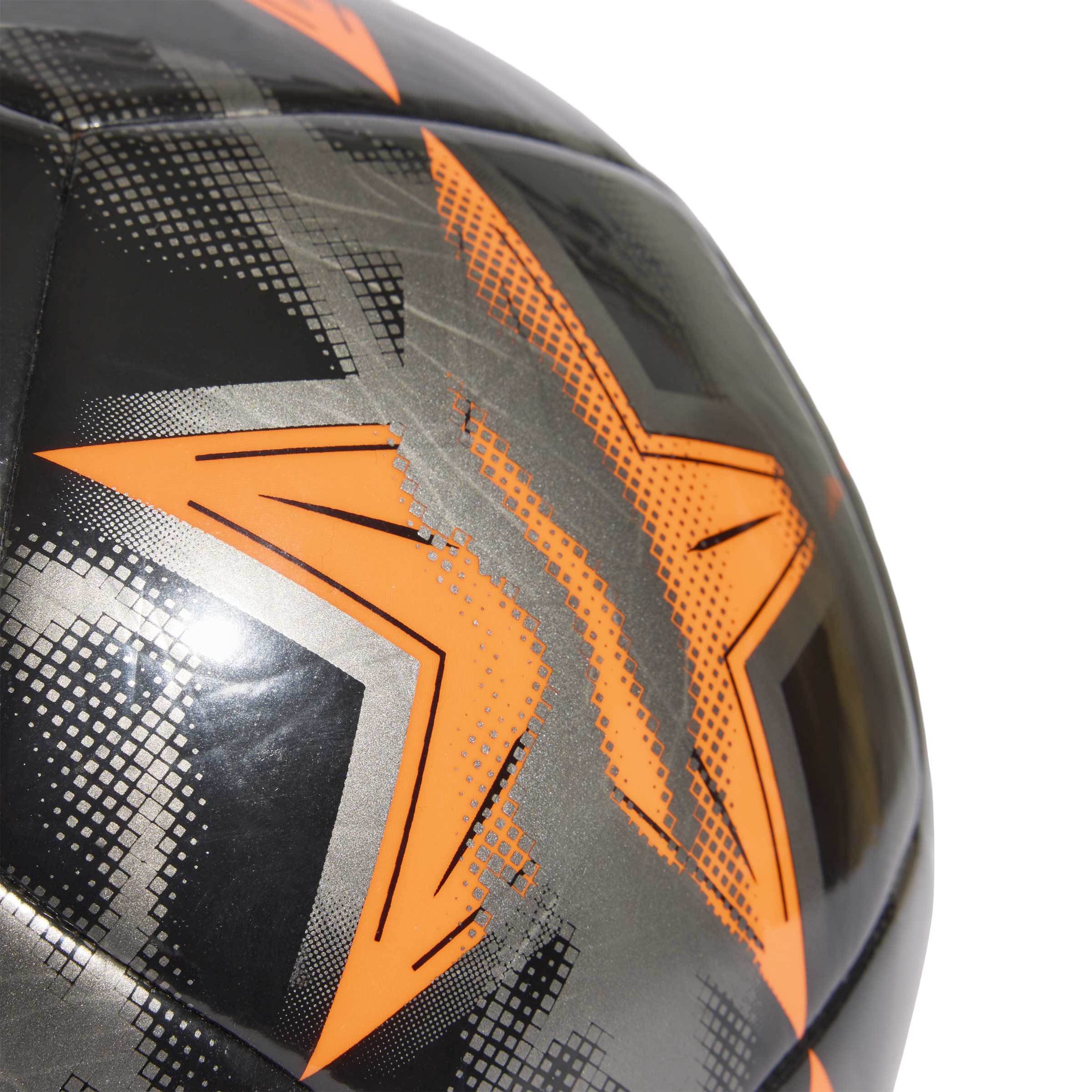 Adidas UEFA Champions League Club Voetbal Maat 5 2026-2027 Zilvergrijs Zwart Oranje Adidas UEFA Champions League Club Voetbal Maat 5 2026-2027 Zilvergrijs Zwart Oranje - Afbeelding 4