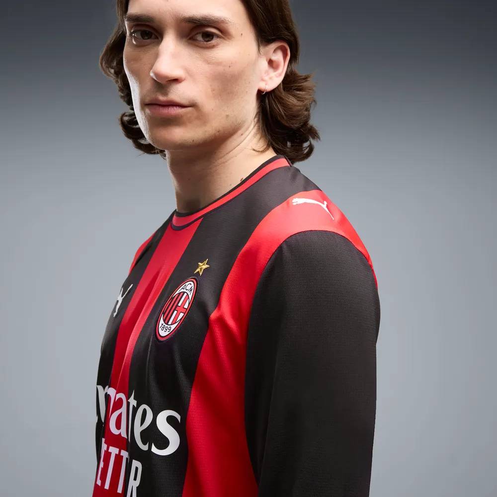 PUMA AC Milan Thuisshirt Lange Mouwen 2026-2027 PUMA AC Milan Thuisshirt Lange Mouwen 2026-2027 - Afbeelding 3