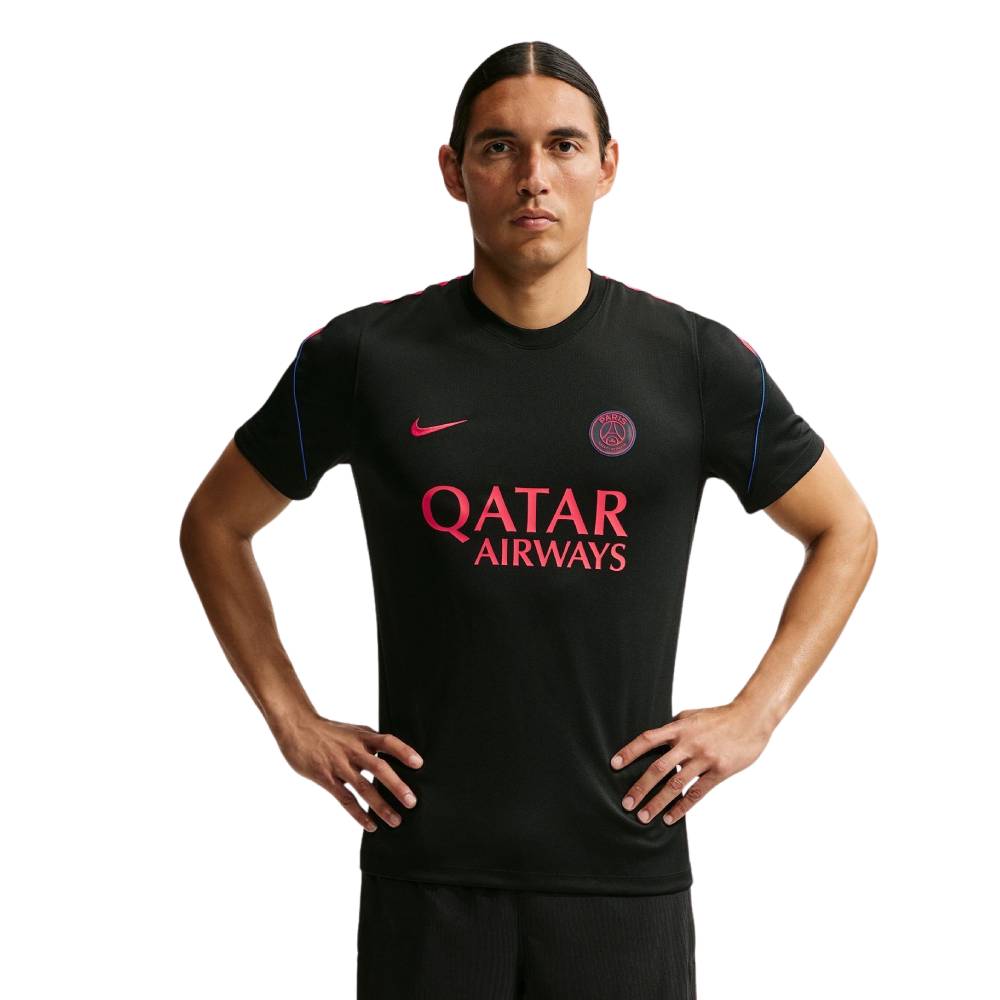 Nike Paris Saint-Germain Strike Trainingsset 2026-2027 Zwart Felrood Donkerblauw Nike Paris Saint-Germain Strike Trainingsset 2026-2027 Zwart Felrood Donkerblauw - Afbeelding 3