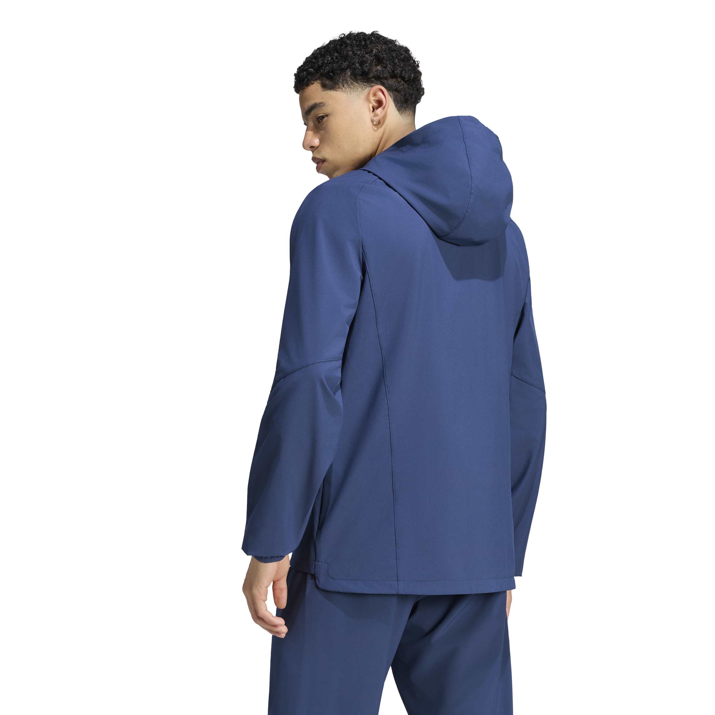 Adidas Ajax Tiro Travel Trainingsjack 2026-2027 Donkerblauw Lichtblauw Adidas Ajax Tiro Travel Trainingsjack 2026-2027 Donkerblauw Lichtblauw - Afbeelding 2