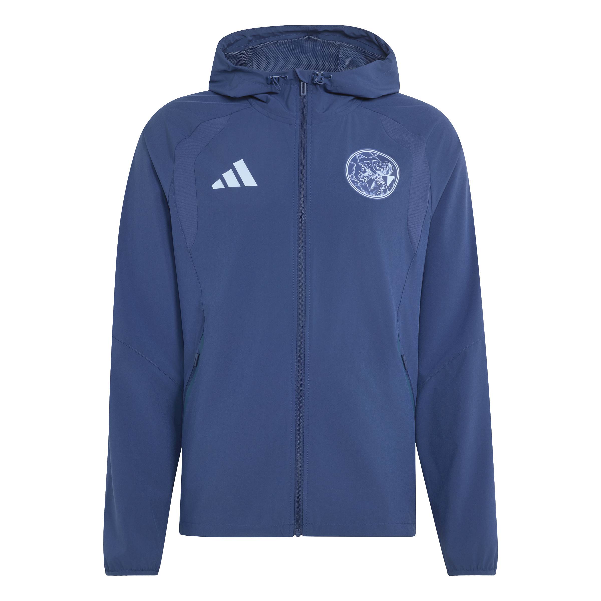 Adidas Ajax Tiro Travel Trainingsjack 2026-2027 Donkerblauw Lichtblauw Adidas Ajax Tiro Travel Trainingsjack 2026-2027 Donkerblauw Lichtblauw - Afbeelding 6