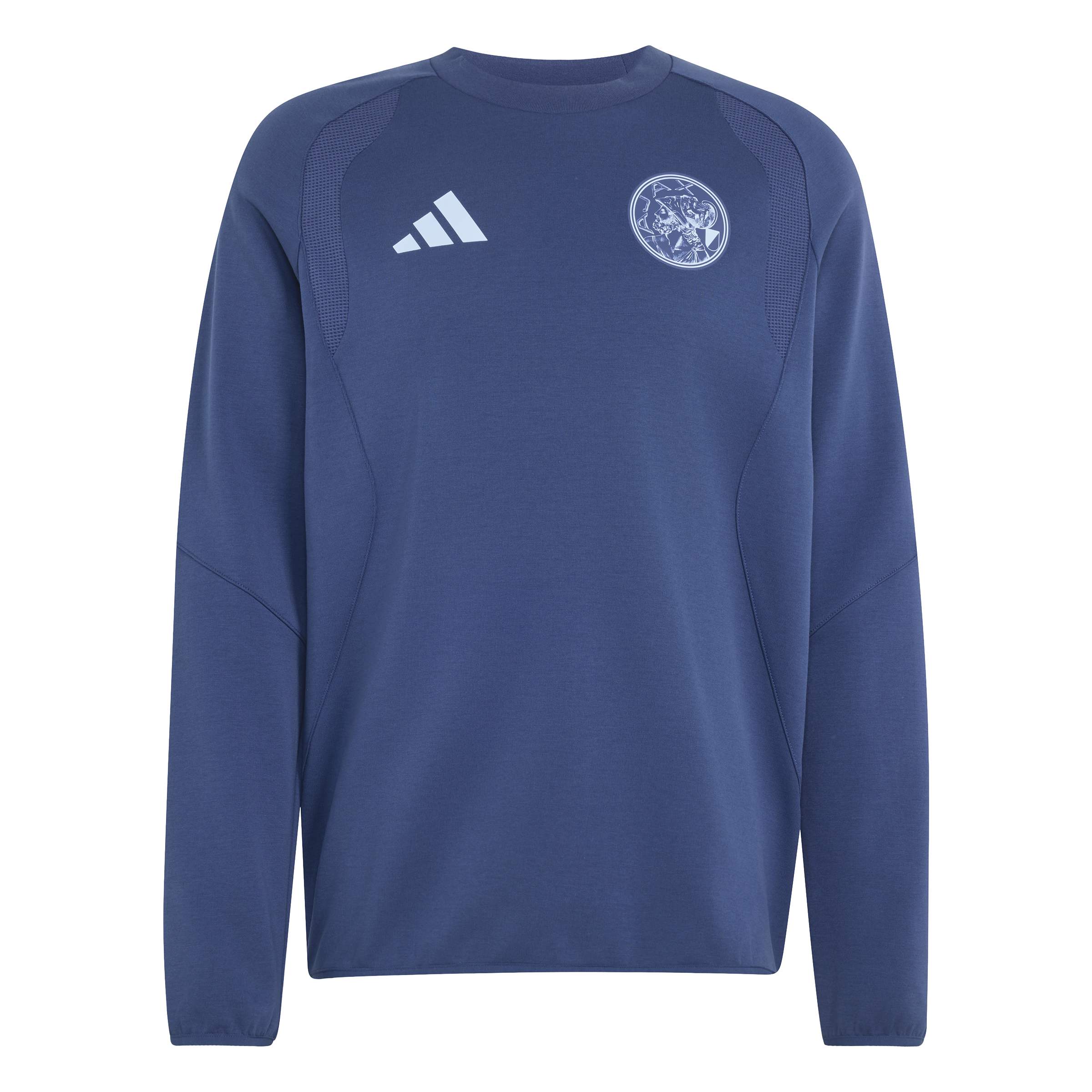 Adidas Ajax Tiro Travel Crew Sweater 2026-2027 Donkerblauw Lichtblauw Adidas Ajax Tiro Travel Crew Sweater 2026-2027 Donkerblauw Lichtblauw - Afbeelding 6