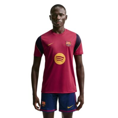 Nike FC Barcelona Strike Trainingsshirt 2026-2027 Rood Donkerblauw Geel