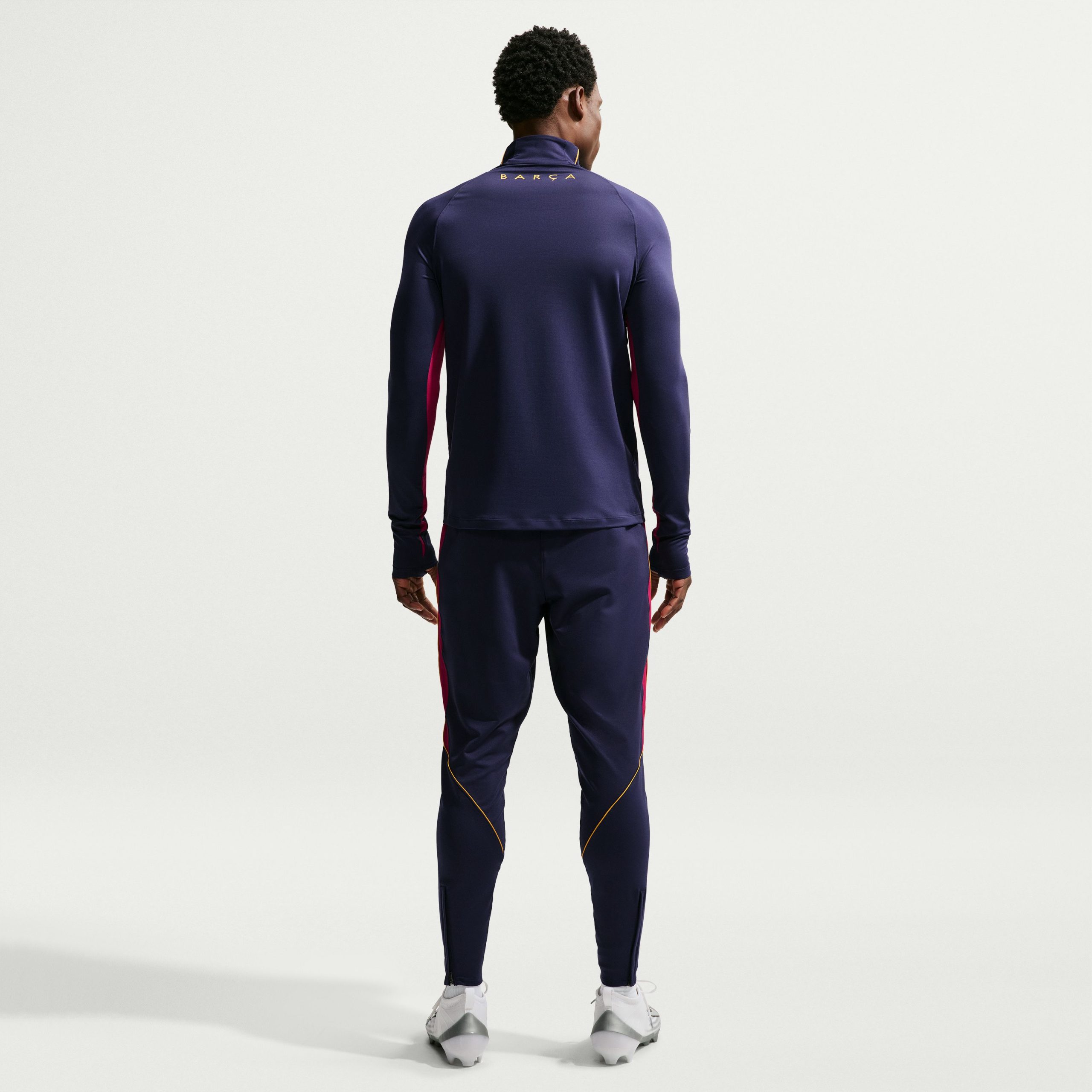Nike FC Barcelona Strike Trainingspak 1/4-Zip 2026-2027 Donkerblauw Rood Geel Nike FC Barcelona Strike Trainingspak 1/4-Zip 2026-2027 Donkerblauw Rood Geel - foto 2