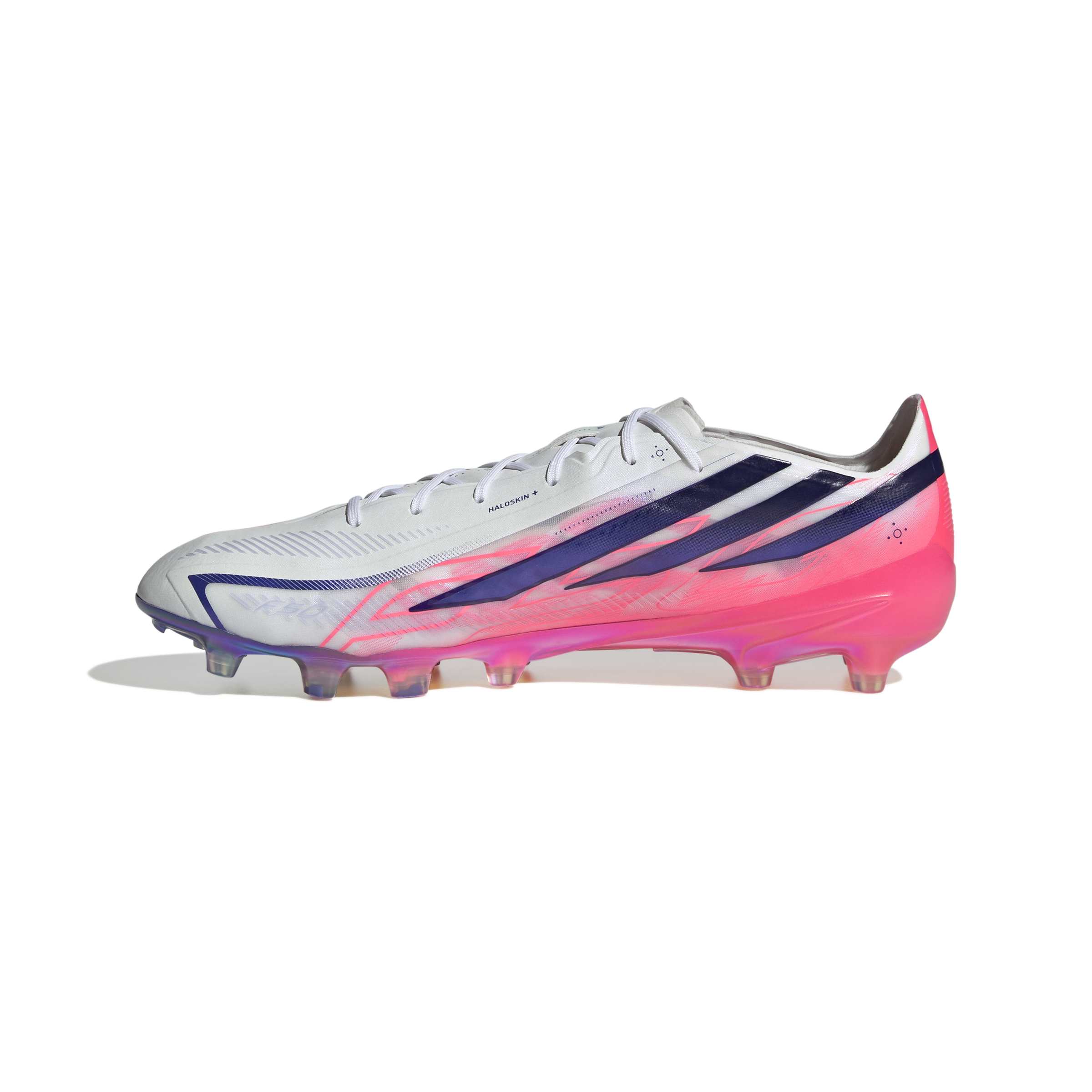 Adidas F50 Hyperfast Elite Kunstgras Voetbalschoenen (AG) Wit Paars Roze Adidas F50 Hyperfast Elite Kunstgras Voetbalschoenen (AG) Wit Paars Roze - Afbeelding 3