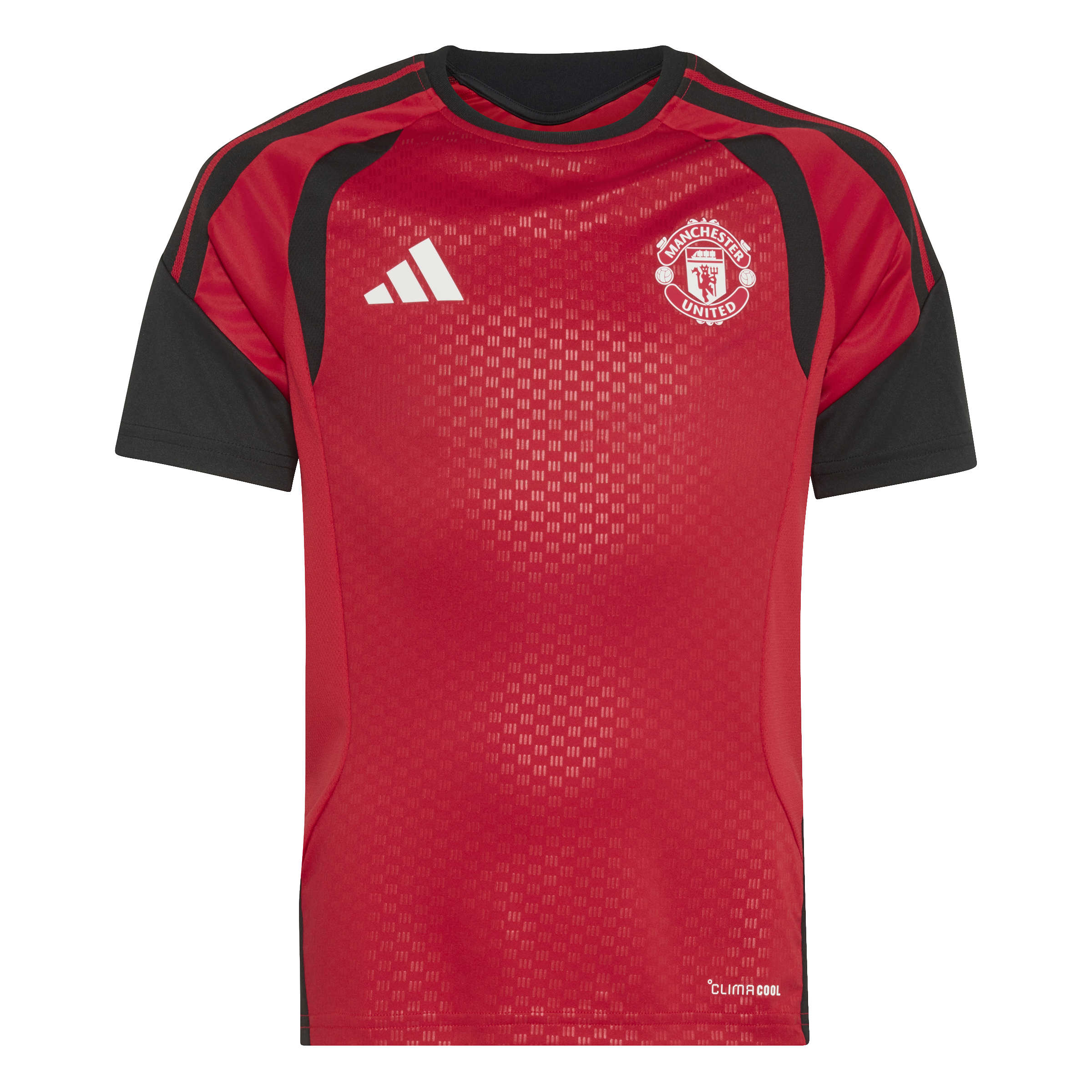 Adidas Manchester United Trainingsset 2026-2027 Kids Rood Zwart Wit Adidas Manchester United Trainingsset 2026-2027 Kids Rood Zwart Wit - Afbeelding 2