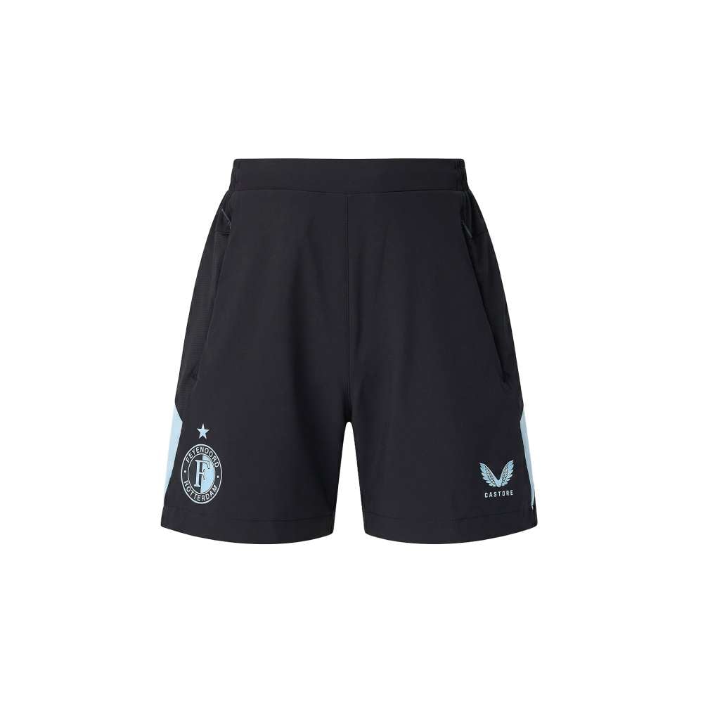 Castore Feyenoord Trainingsbroekje 2026-2027 Kids Zwart Lichtblauw Castore Feyenoord Trainingsbroekje 2026-2027 Kids Zwart Lichtblauw