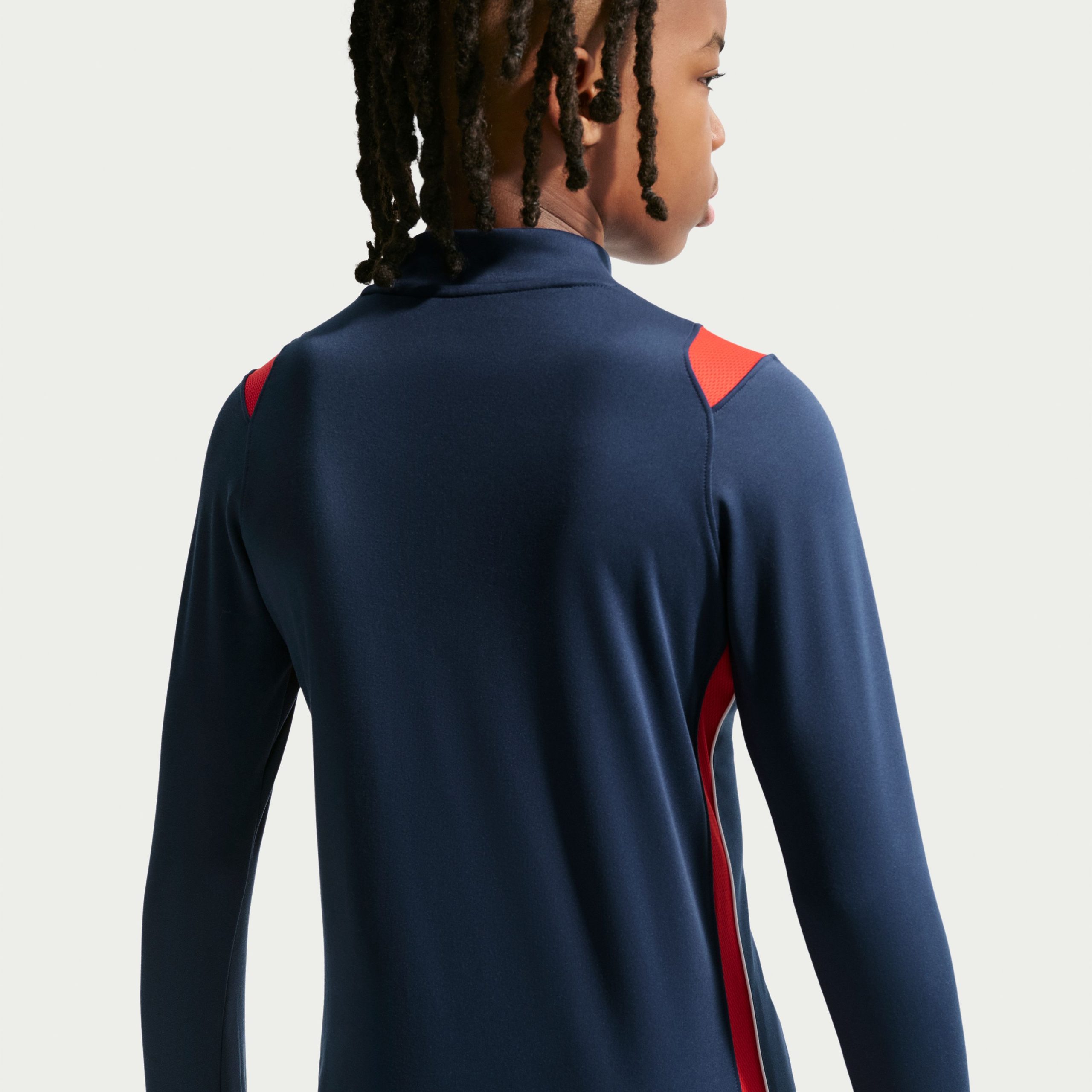 Nike Paris Saint-Germain Academy Pro Trainingspak 1/4-Zip 2026-2027 Kids Donkerblauw Rood Wit Nike Paris Saint-Germain Academy Pro Trainingspak 1/4-Zip 2026-2027 Kids Donkerblauw Rood Wit - Afbeelding 5
