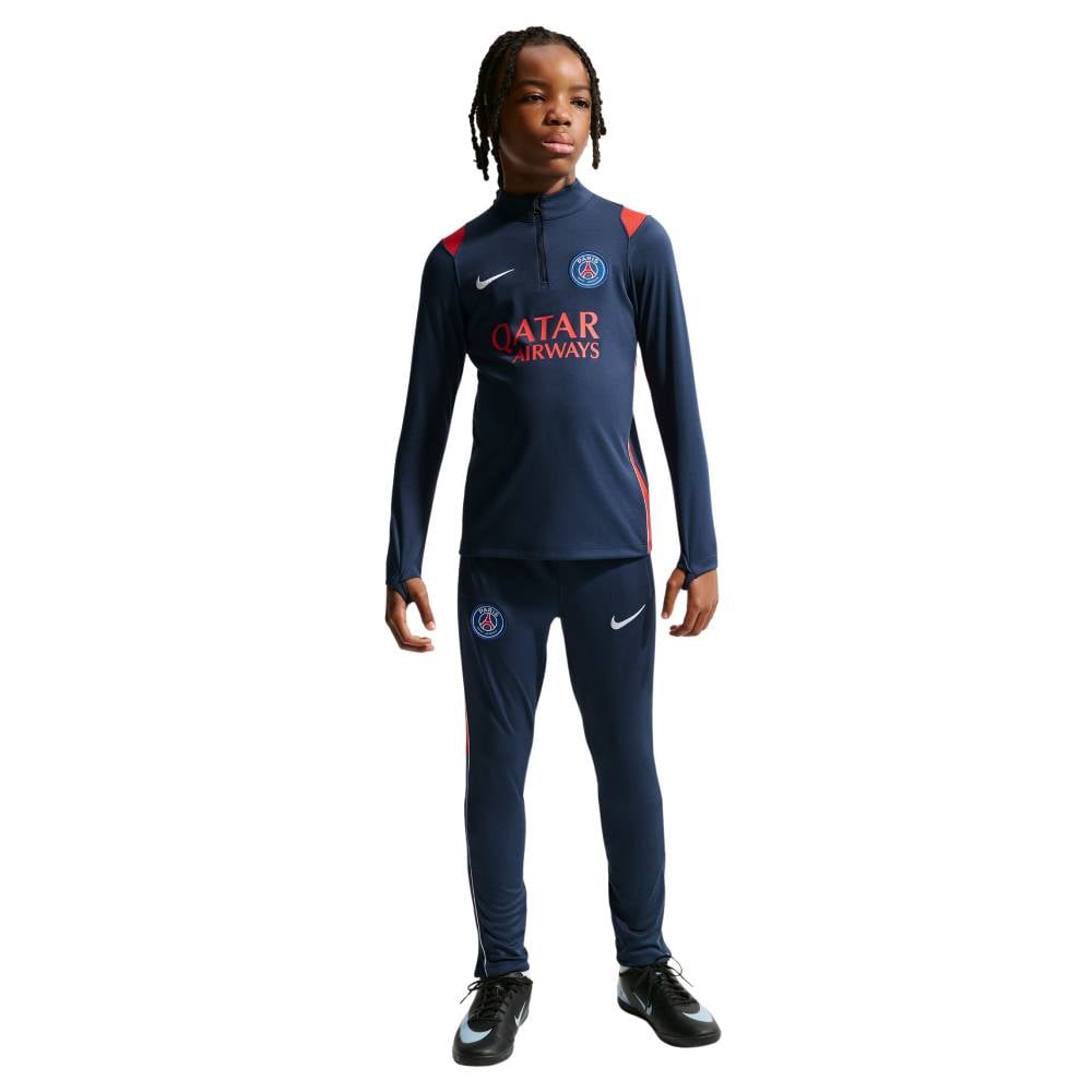 Nike Paris Saint-Germain Academy Pro Trainingspak 1/4-Zip 2026-2027 Kids Donkerblauw Rood Wit Nike Paris Saint-Germain Academy Pro Trainingspak 1/4-Zip 2026-2027 Kids Donkerblauw Rood Wit
