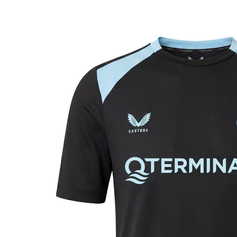Castore Feyenoord Trainingsshirt 2026-2027 Kids Zwart Lichtblauw Castore Feyenoord Trainingsshirt 2026-2027 Kids Zwart Lichtblauw - foto 3