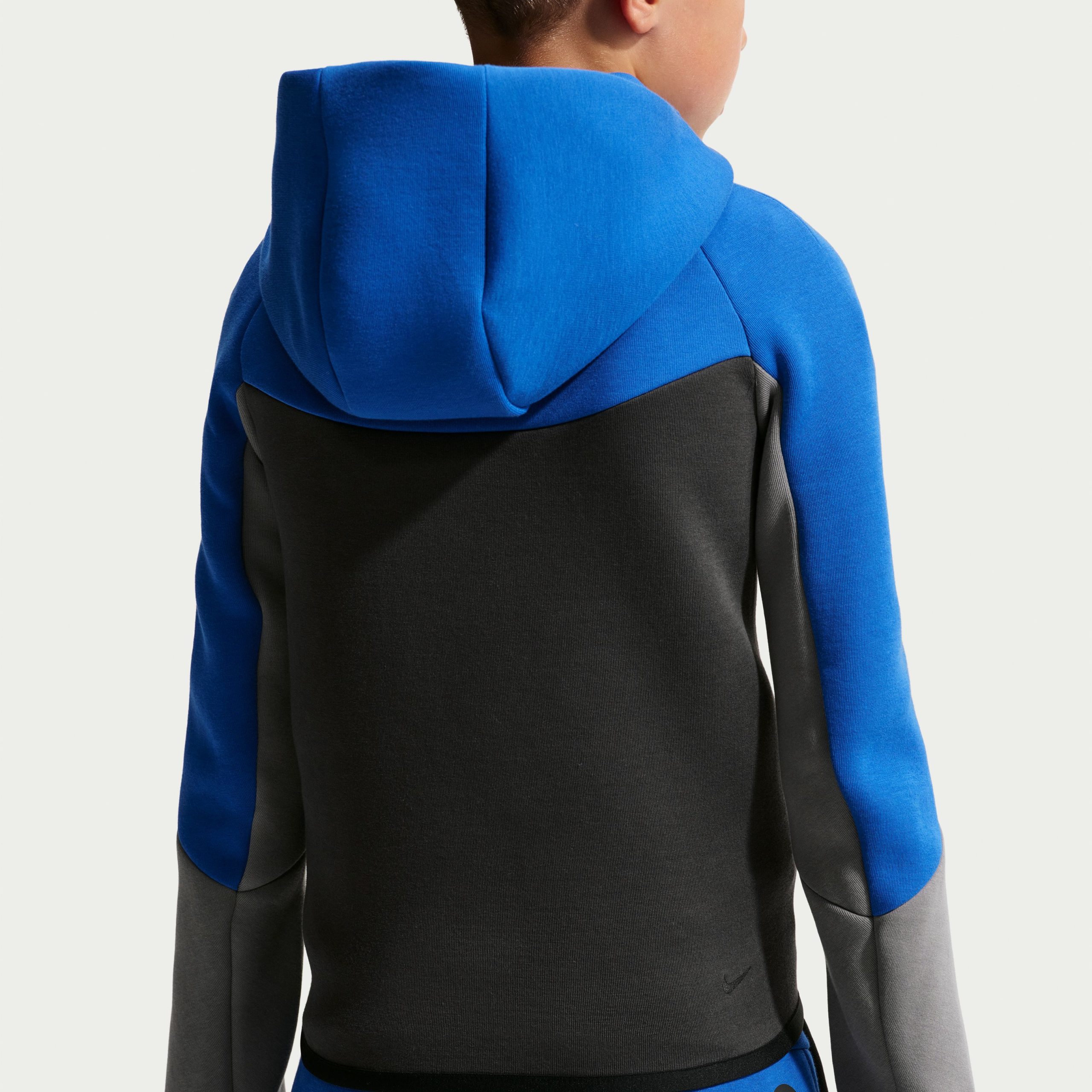Nike Tech Fleece Sportswear Vest Kids Donkerblauw Donkergrijs Zwart Nike Tech Fleece Sportswear Vest Kids Donkerblauw Donkergrijs Zwart - Afbeelding 2