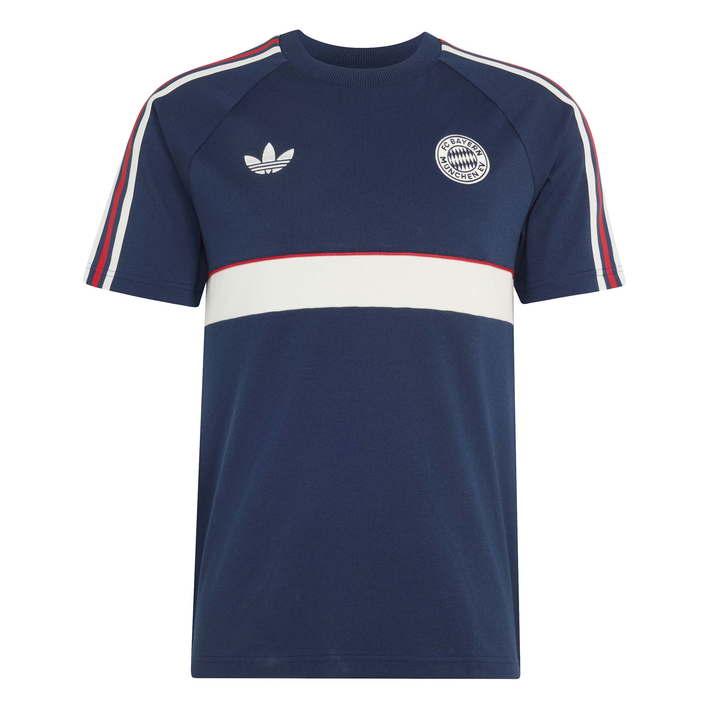 Adidas Bayern München Originals T-Shirt Donkerblauw Wit Adidas Bayern München Originals T-Shirt Donkerblauw Wit - Afbeelding 6