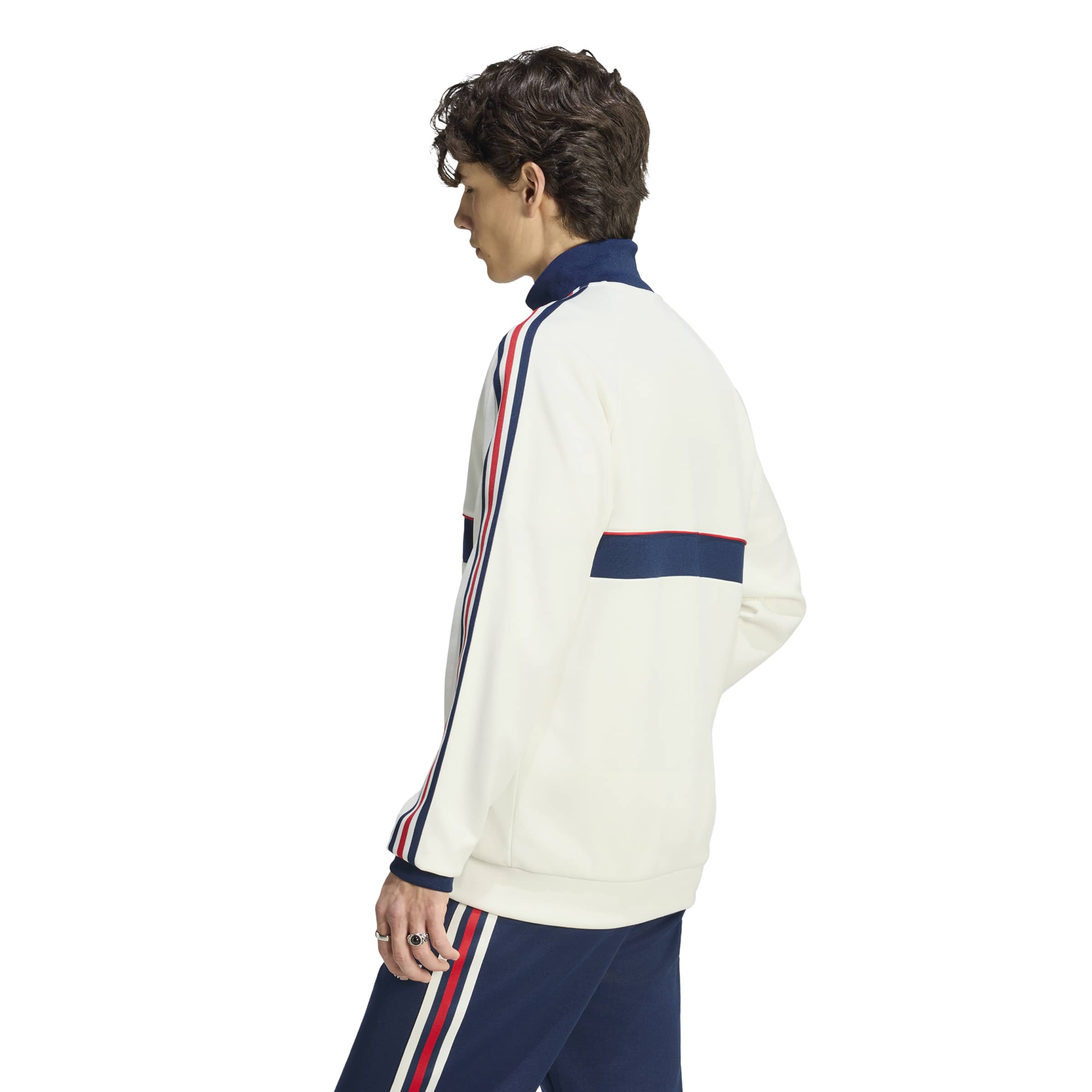 Adidas Bayern München Originals Trainingspak Full-Zip Wit Donkerblauw Rood Adidas Bayern München Originals Trainingspak Full-Zip Wit Donkerblauw Rood - Afbeelding 4