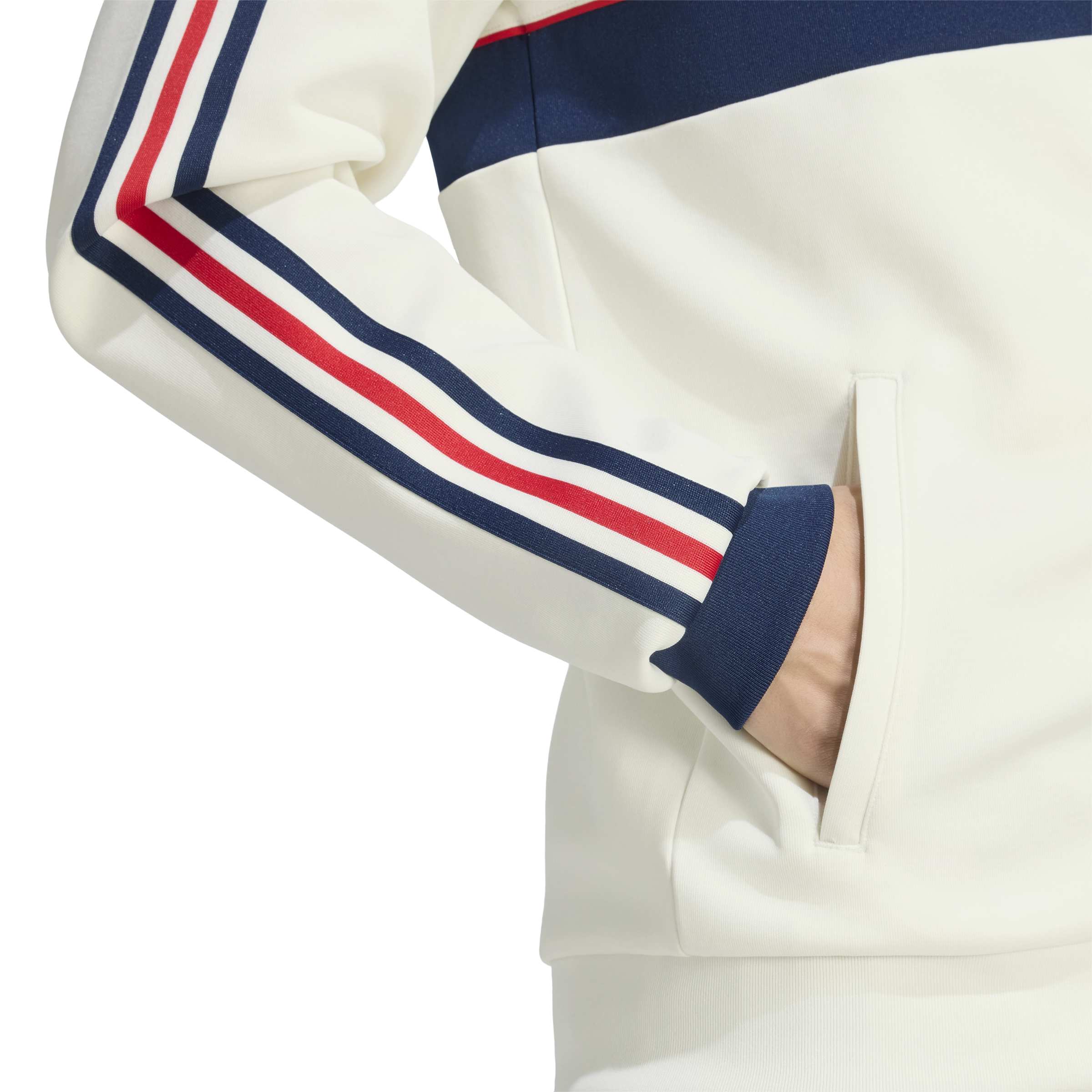 Adidas Bayern München Originals Trainingspak Full-Zip Wit Donkerblauw Rood Adidas Bayern München Originals Trainingspak Full-Zip Wit Donkerblauw Rood - Afbeelding 6
