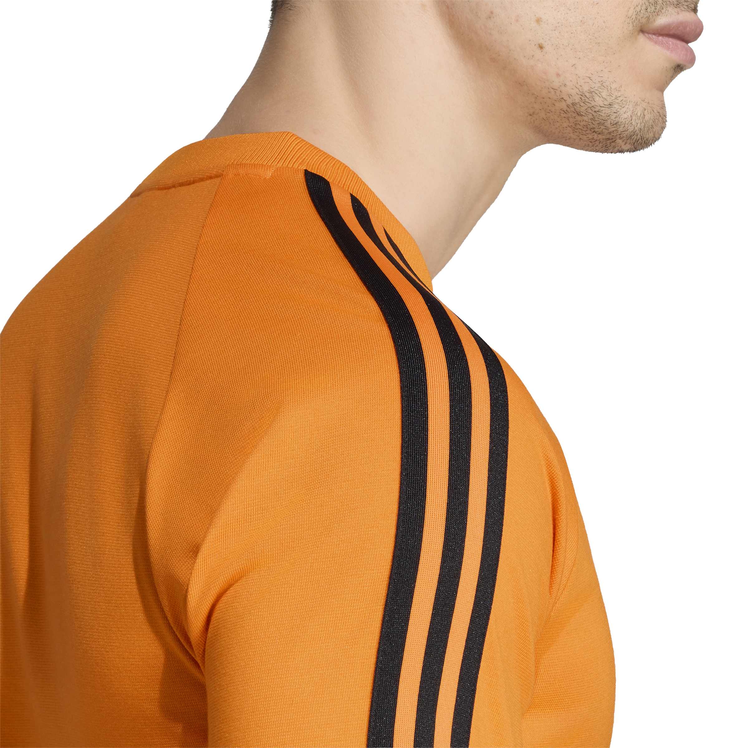Adidas Ajax Originals T-Shirt Oranje Zwart Wit Adidas Ajax Originals T-Shirt Oranje Zwart Wit - Afbeelding 4