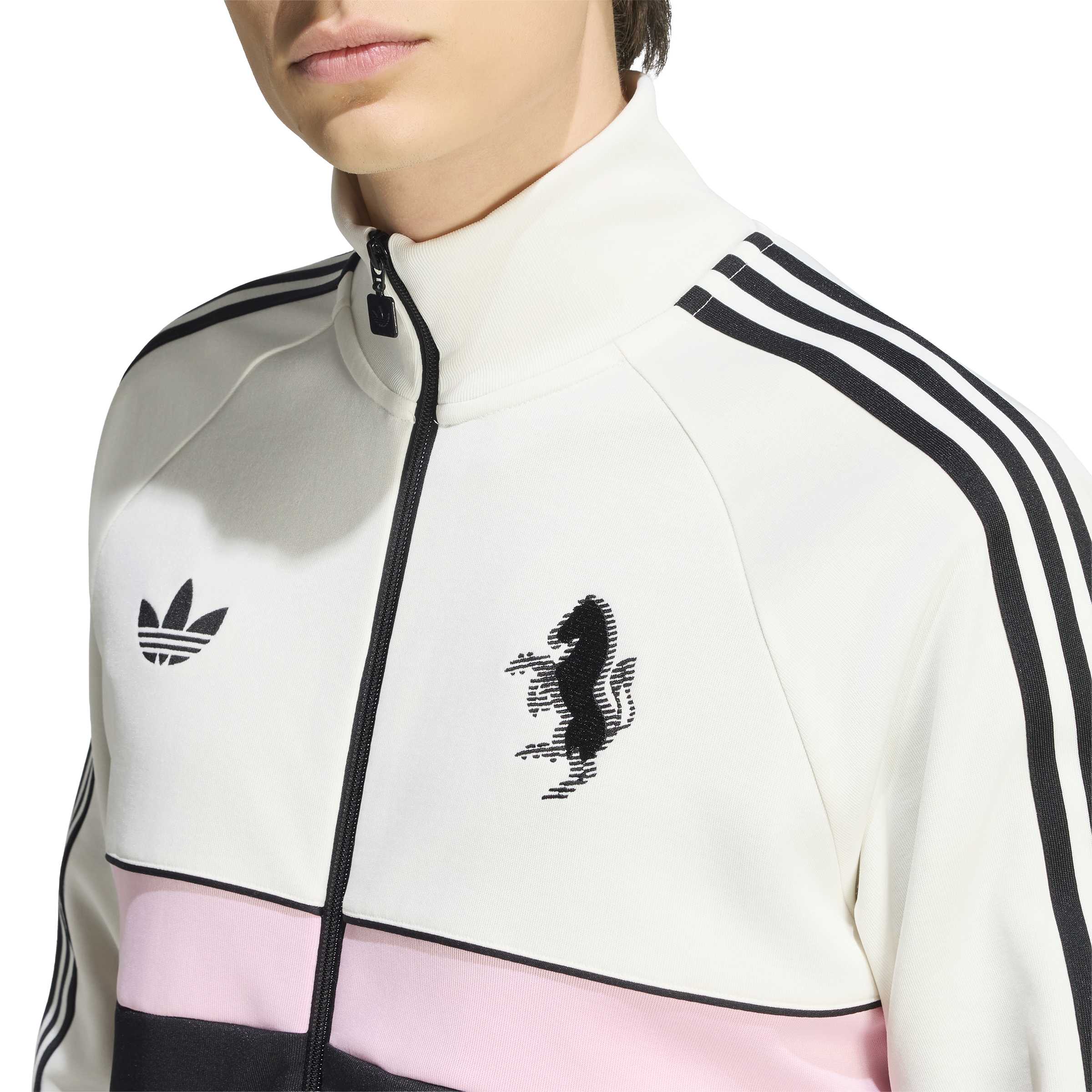 Adidas Juventus Originals Trainingspak Wit Zwart Roze Adidas Juventus Originals Trainingspak Wit Zwart Roze - Afbeelding 4