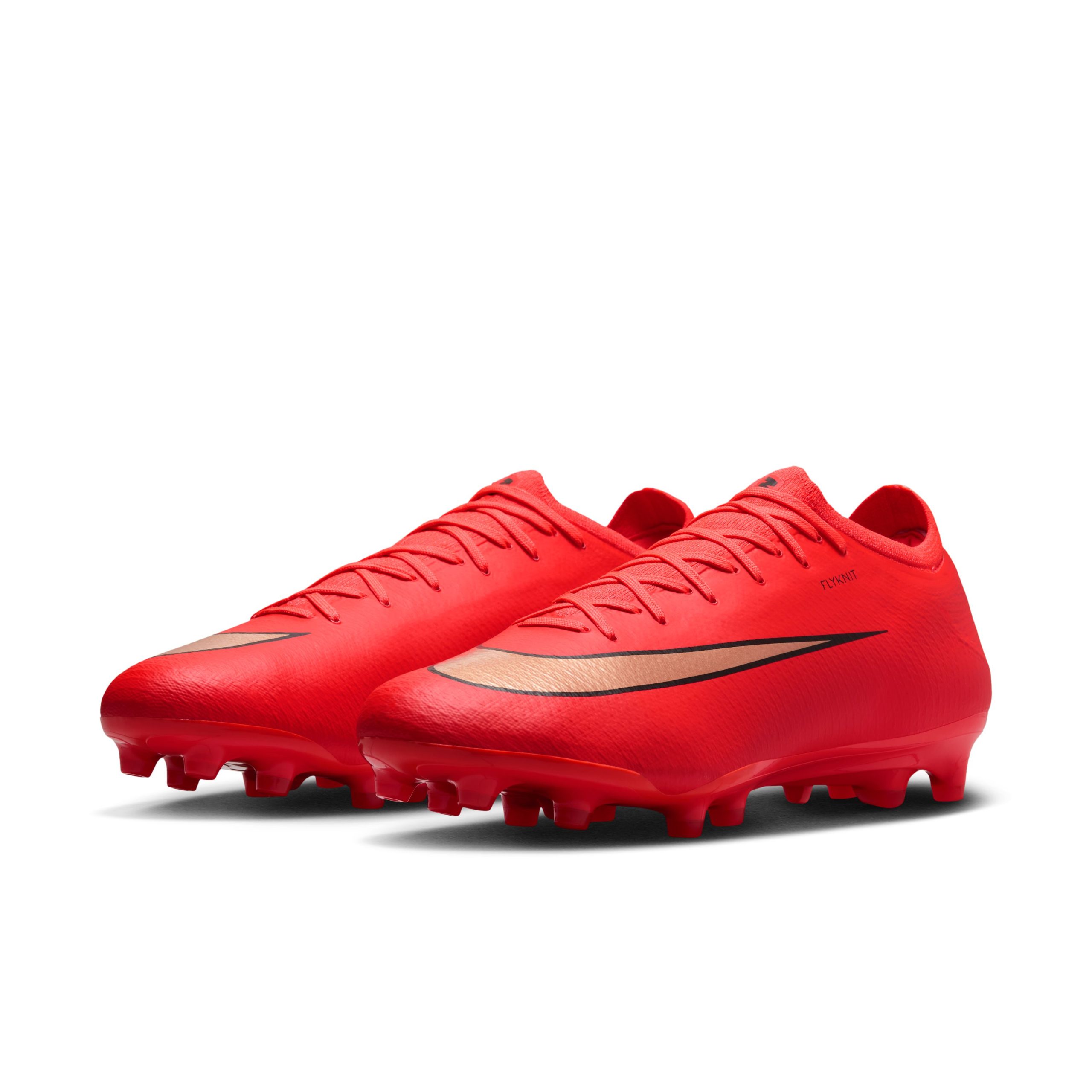 Nike Mercurial Vapor 17 Pro Kunstgras Voetbalschoenen (AG) Felrood Zwart Goud Nike Mercurial Vapor 17 Pro Kunstgras Voetbalschoenen (AG) Felrood Zwart Goud - Afbeelding 5
