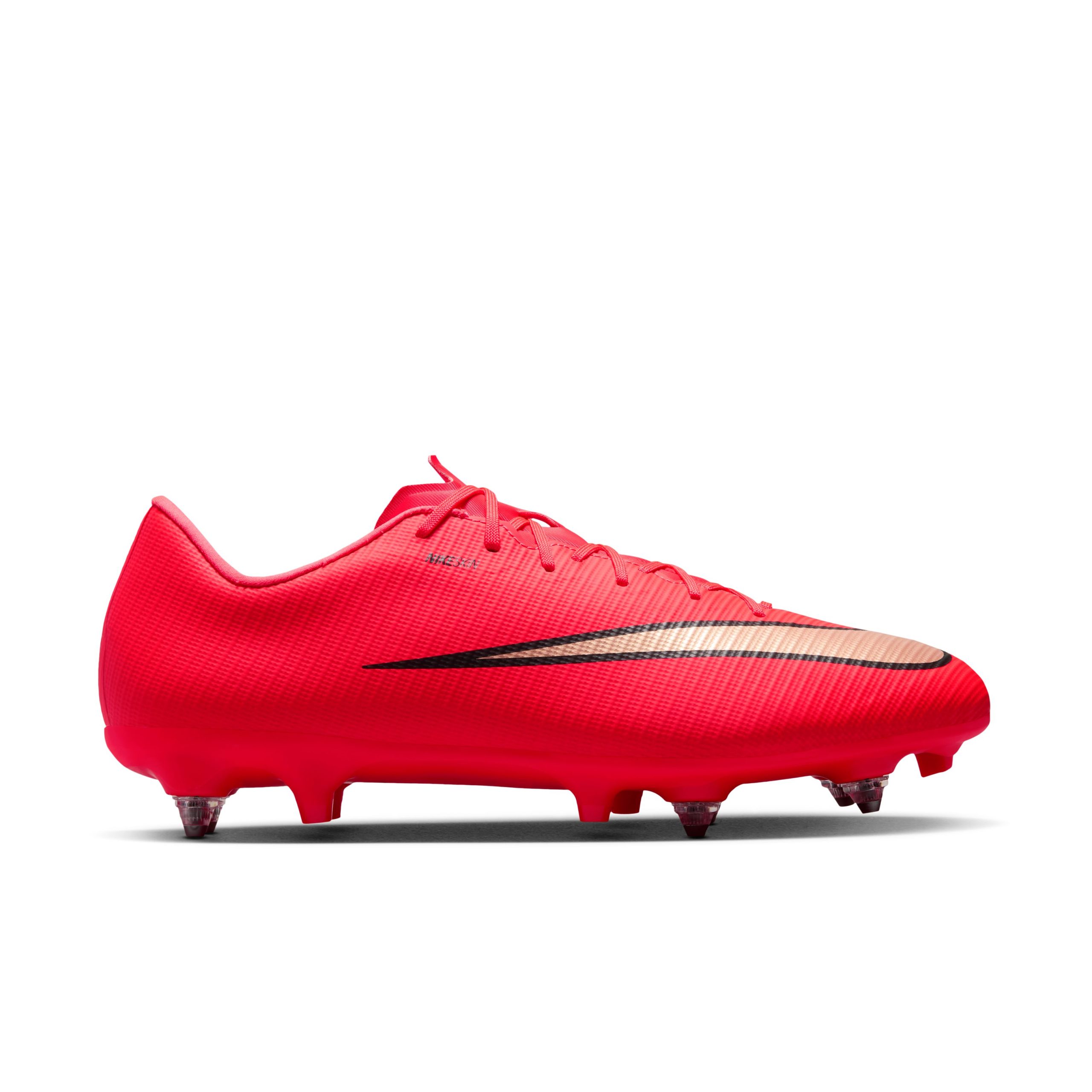 Nike Mercurial Vapor 17 Academy IJzeren-Nop Voetbalschoenen (SG) Anti-Clog Felrood Zwart Goud Nike Mercurial Vapor 17 Academy IJzeren-Nop Voetbalschoenen (SG) Anti-Clog Felrood Zwart Goud - Afbeelding 2