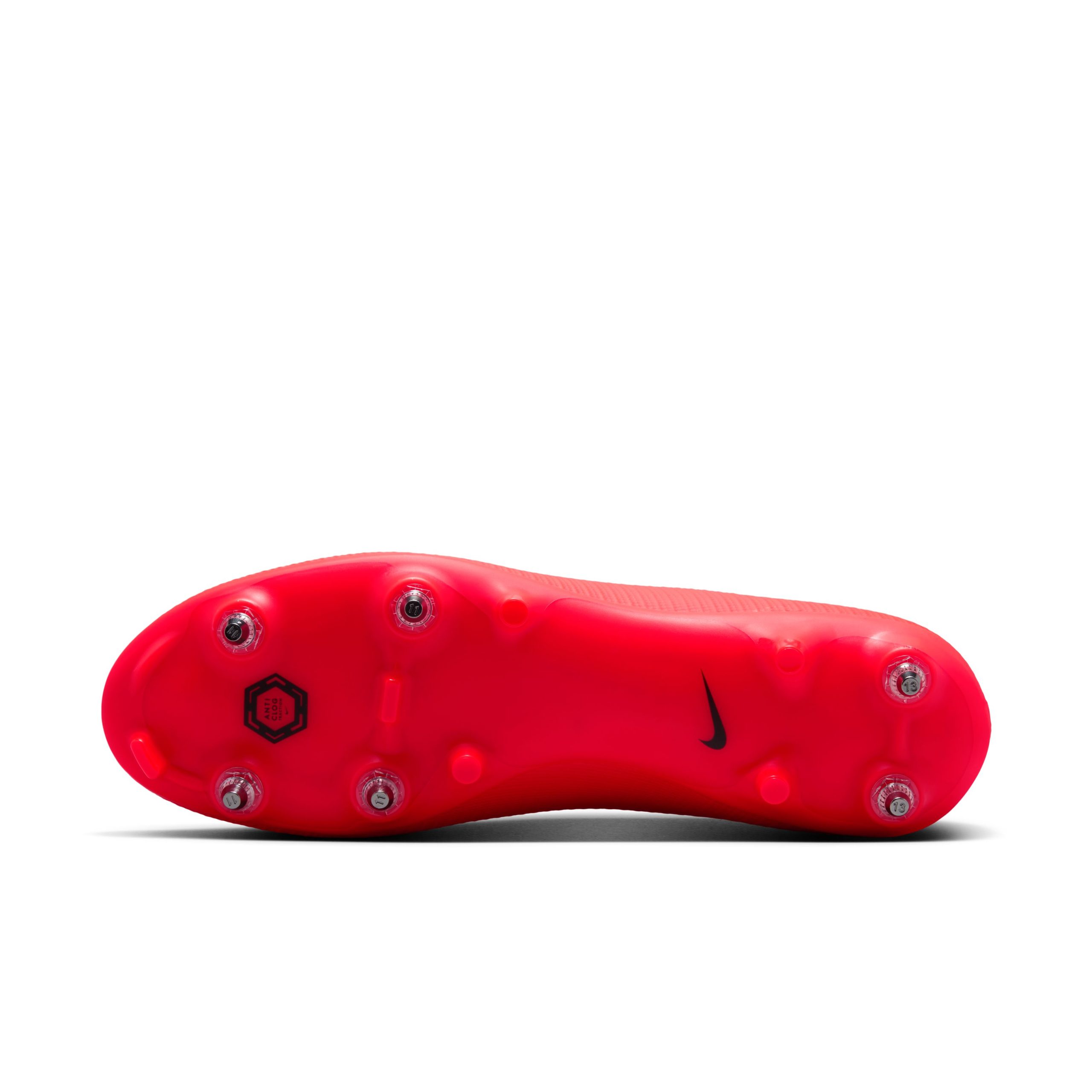 Nike Mercurial Vapor 17 Academy IJzeren-Nop Voetbalschoenen (SG) Anti-Clog Felrood Zwart Goud Nike Mercurial Vapor 17 Academy IJzeren-Nop Voetbalschoenen (SG) Anti-Clog Felrood Zwart Goud - Afbeelding 4
