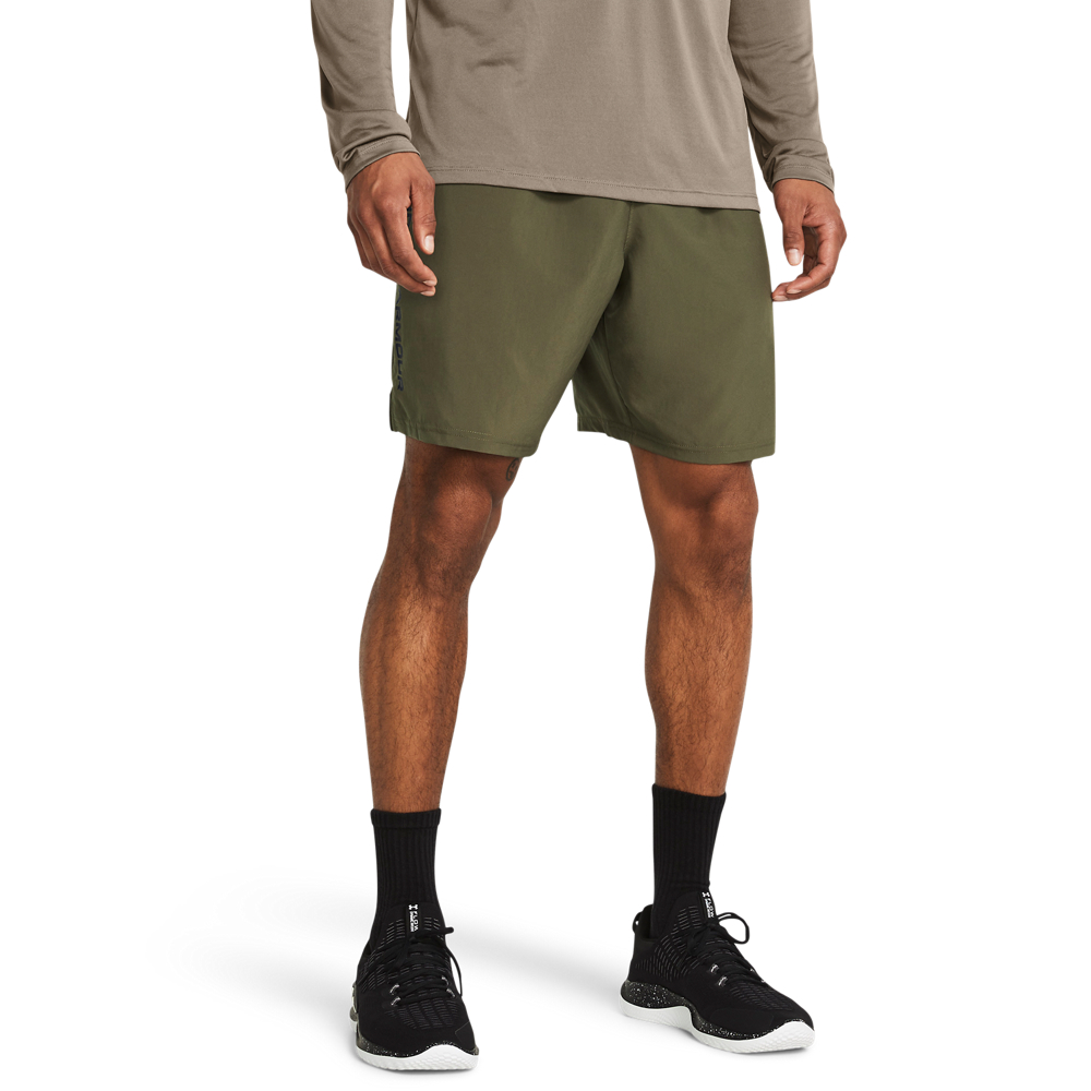 Under Armour Tech Textured Woven Trainingsset Olijfgroen Zwart Under Armour Tech Textured Woven Trainingsset Olijfgroen Zwart - Afbeelding 5