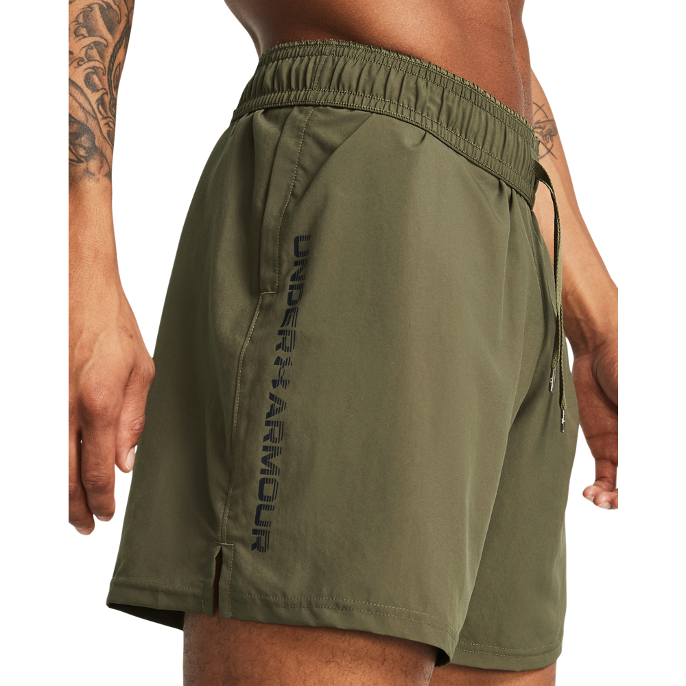 Under Armour Tech Textured Woven Trainingsset Olijfgroen Zwart Under Armour Tech Textured Woven Trainingsset Olijfgroen Zwart - Afbeelding 7