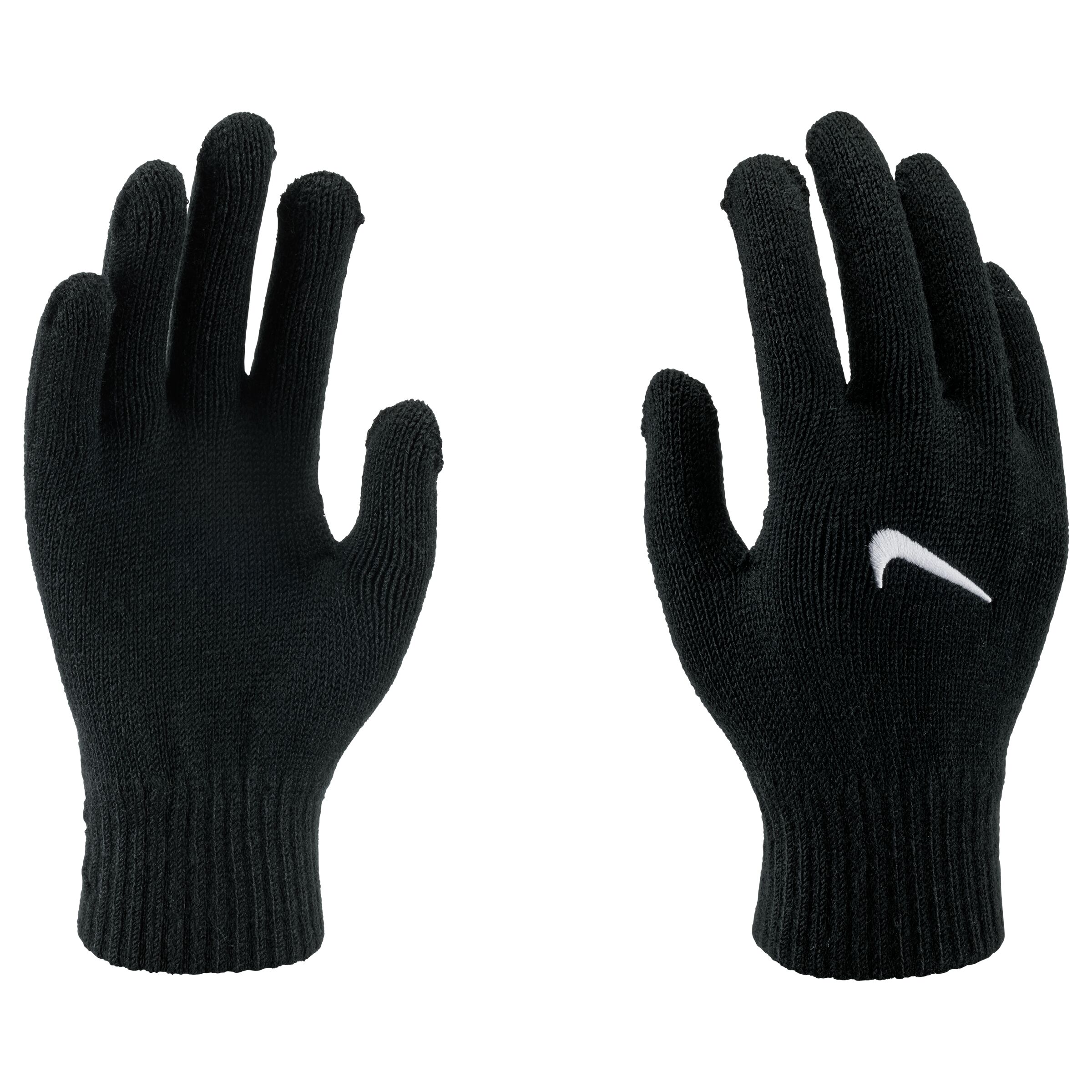 Nike Knit Swoosh TG 3.0 Handschoenen Kids Zwart Wit Nike Knit Swoosh TG 3.0 Handschoenen Kids Zwart Wit - Afbeelding 3