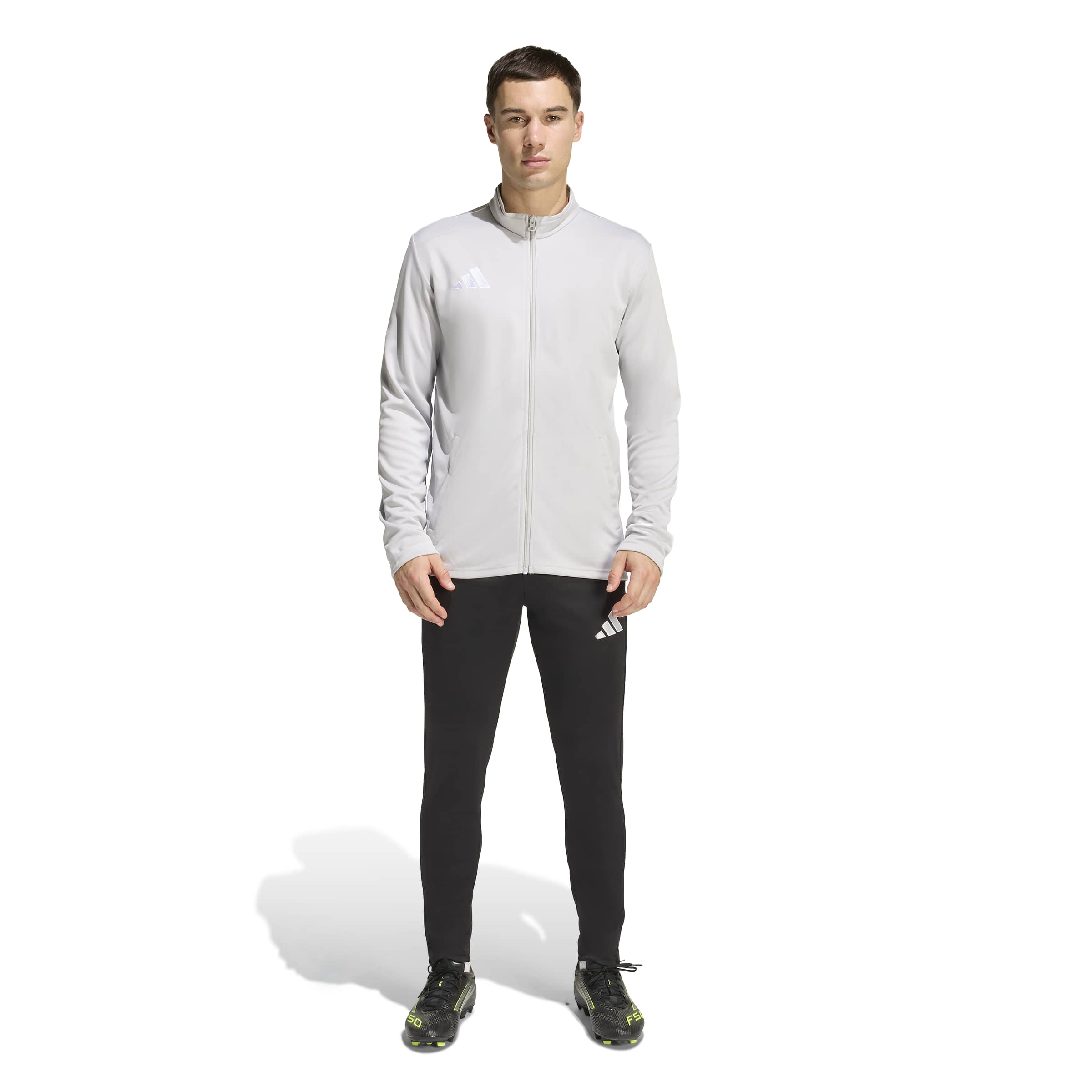 Adidas Entrada 26 Trainingspak Full-Zip Grijs Zwart Adidas Entrada 26 Trainingspak Full-Zip Grijs Zwart - Afbeelding 5