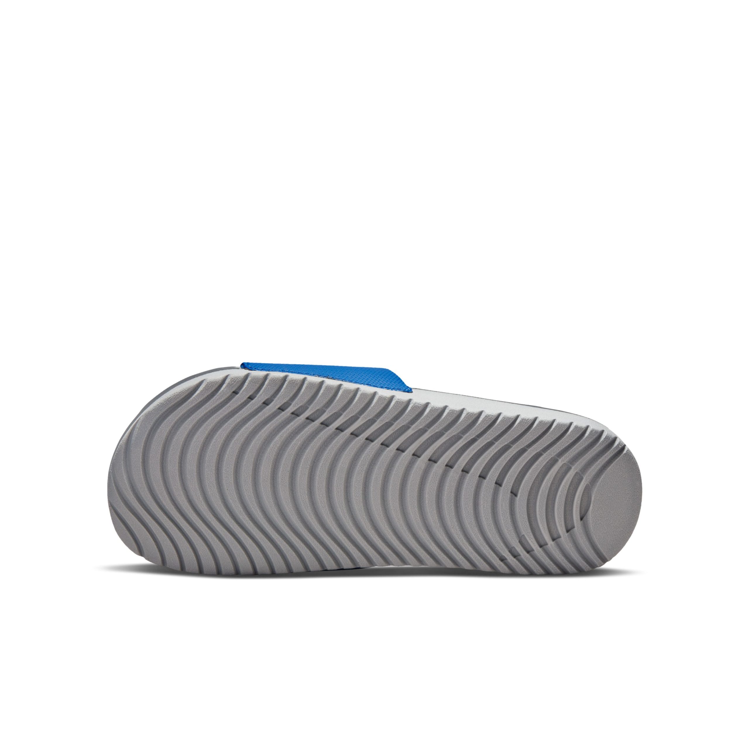 Nike Kawa Slippers Kids Blauw Wit Nike Kawa Slippers Kids Blauw Wit - Afbeelding 7