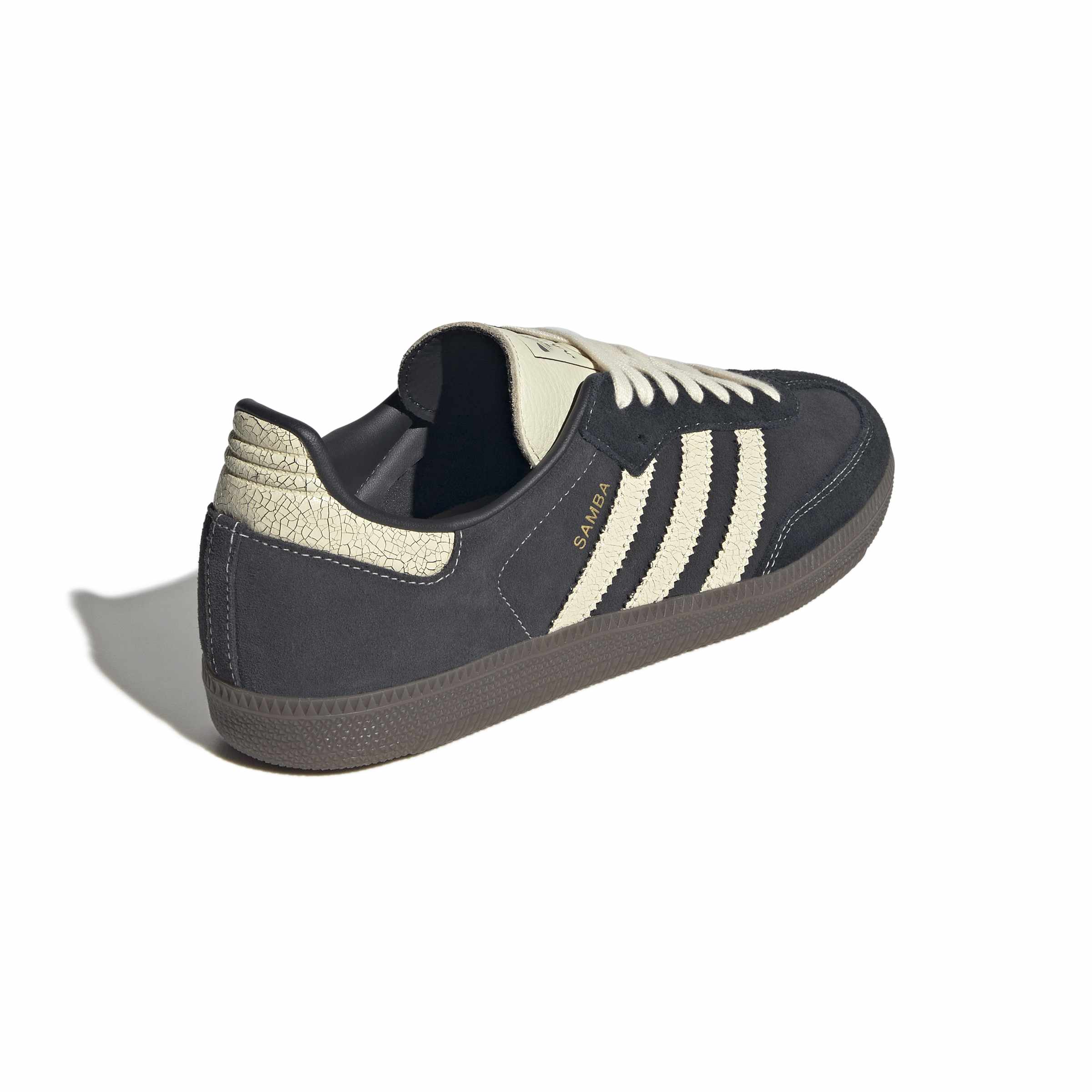 Adidas Samba OG Sneakers Donkergrijs Donkergroen Beige Adidas Samba OG Sneakers Donkergrijs Donkergroen Beige - Afbeelding 4