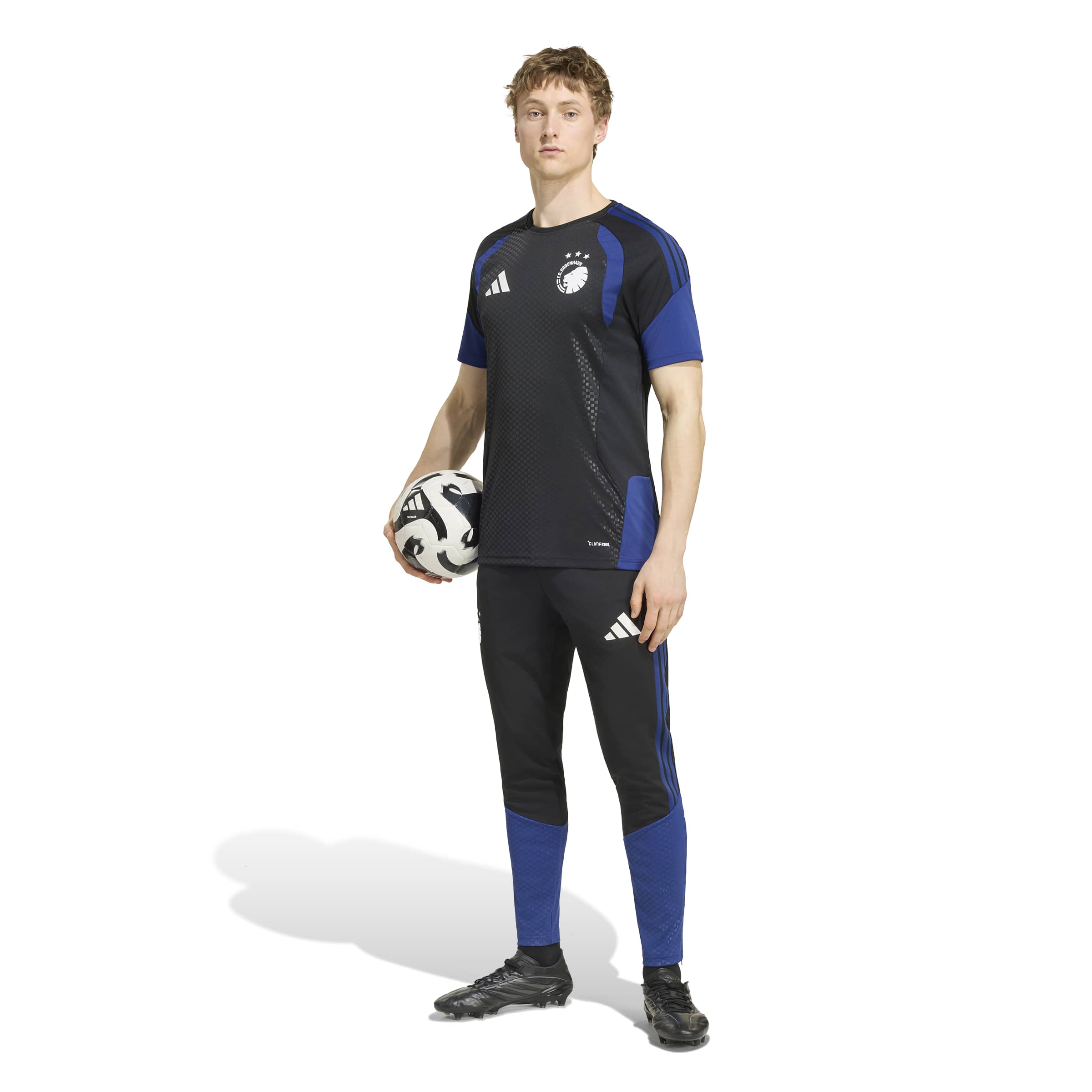 Adidas Kopenhagen Trainingsbroek 2026-2027 Zwart Donkerblauw Wit Adidas Kopenhagen Trainingsbroek 2026-2027 Zwart Donkerblauw Wit - foto 5
