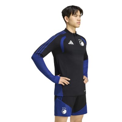 Adidas Kopenhagen Trainingspak 1/4-Zip 2026-2027 Zwart Donkerblauw Wit - foto 2