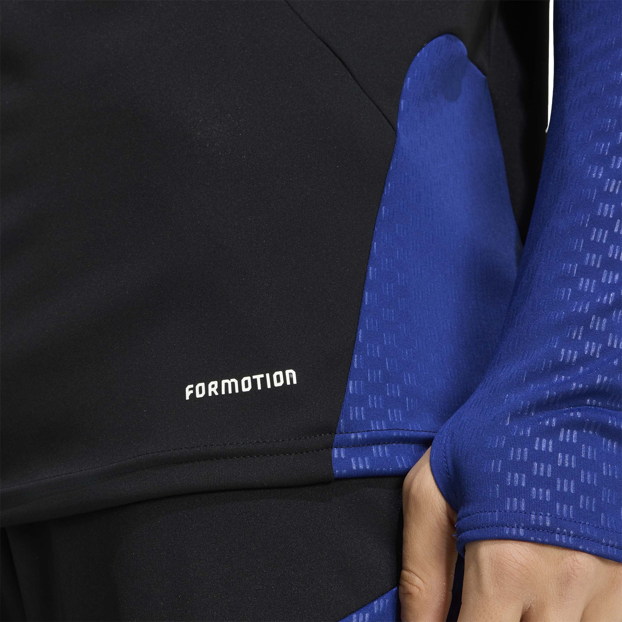Adidas Kopenhagen Trainingspak 1/4-Zip 2026-2027 Zwart Donkerblauw Wit Adidas Kopenhagen Trainingspak 1/4-Zip 2026-2027 Zwart Donkerblauw Wit - foto 5