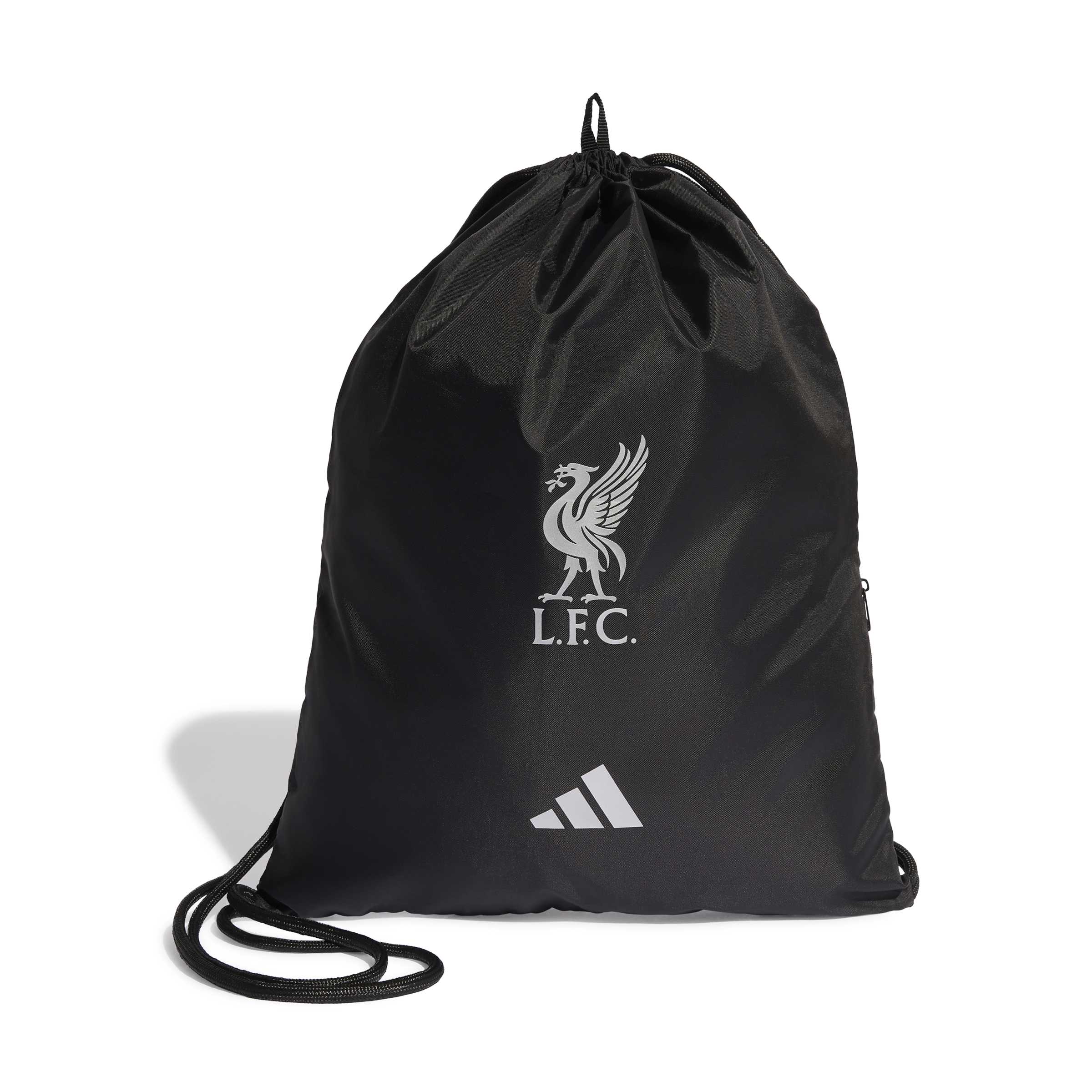 Adidas Liverpool Gymtas Zwart Zilver Adidas Liverpool Gymtas Zwart Zilver