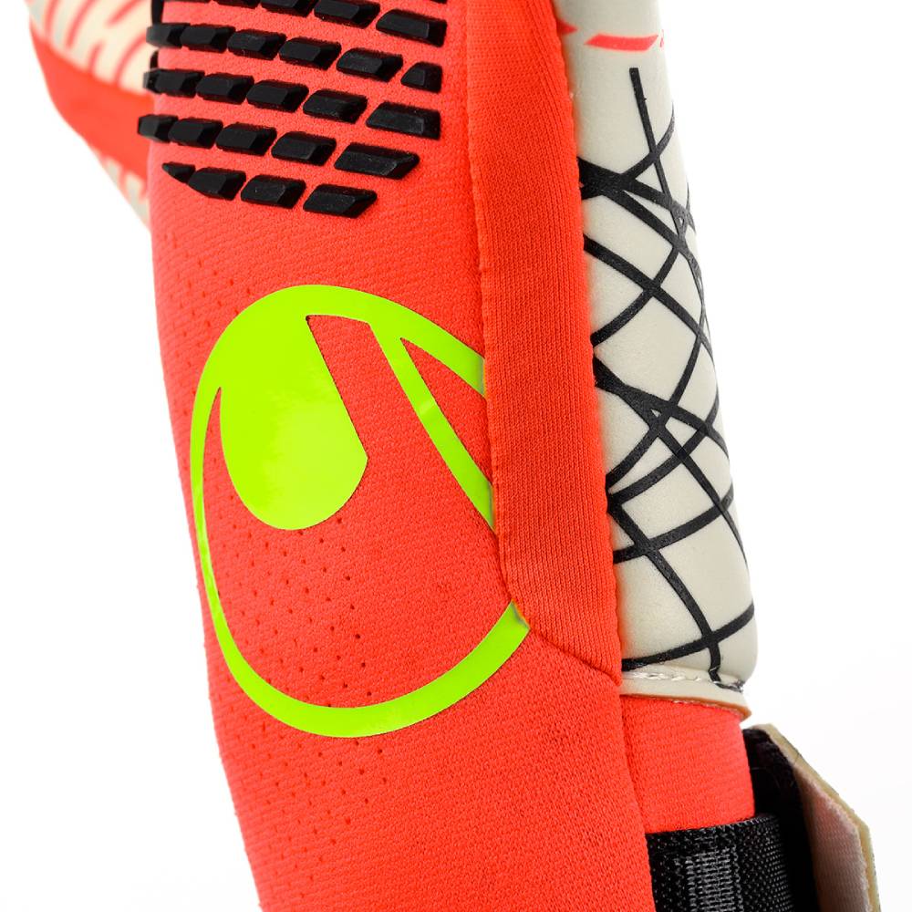 Uhlsport FM Ultragrip Hybrid Keepershandschoenen Felrood Zwart Felgeel Uhlsport FM Ultragrip Hybrid Keepershandschoenen Felrood Zwart Felgeel - Afbeelding 5