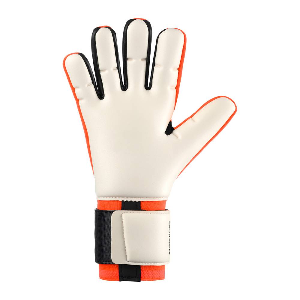 Uhlsport FM Absolutgrip HN Fit Keepershandschoenen Felrood Zwart Felgeel Uhlsport FM Absolutgrip HN Fit Keepershandschoenen Felrood Zwart Felgeel - Afbeelding 2