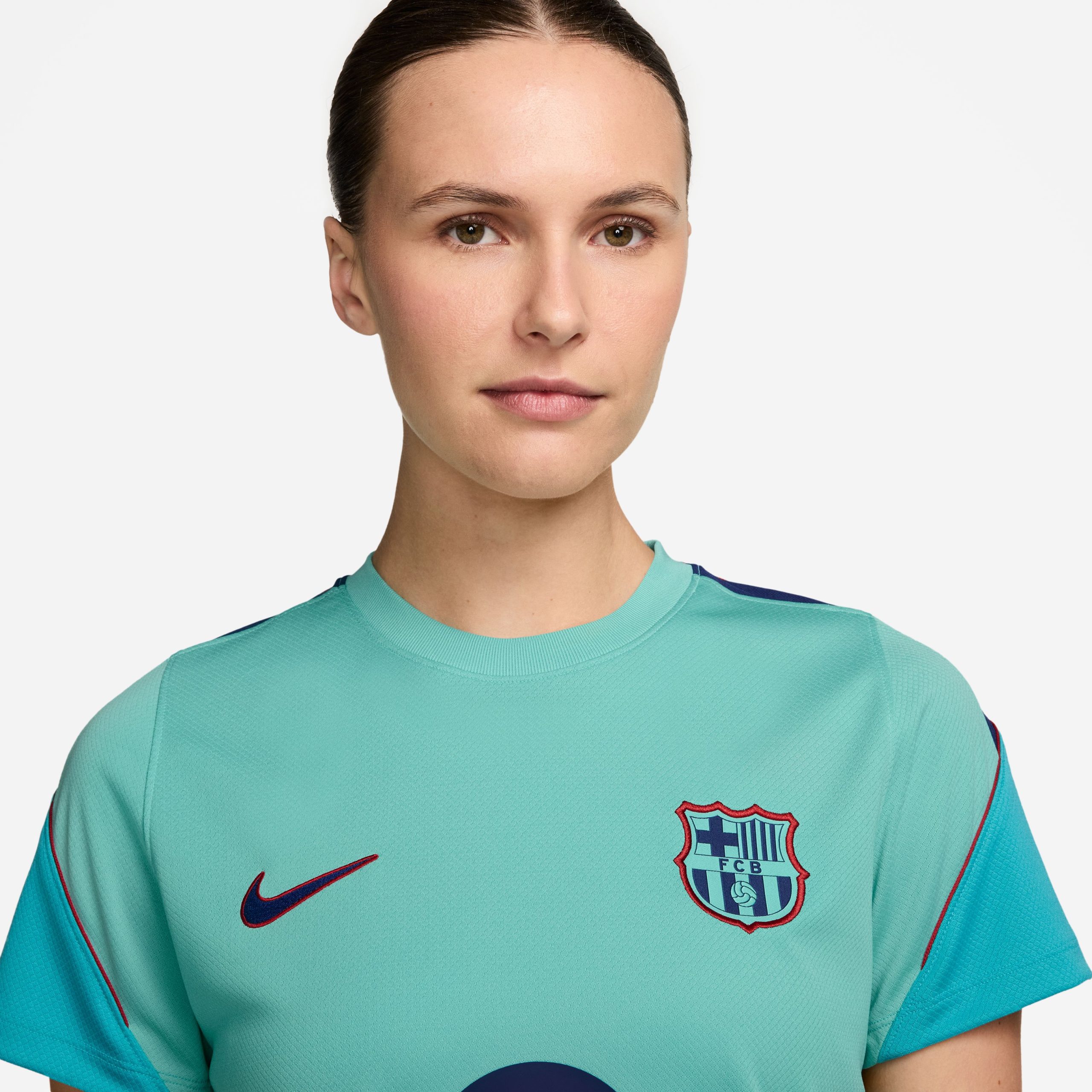 Nike FC Barcelona Strike Trainingsset 2026-2027 Dames Licht Turqouise Donkerblauw Rood Nike FC Barcelona Strike Trainingsset 2026-2027 Dames Licht Turqouise Donkerblauw Rood - foto 4