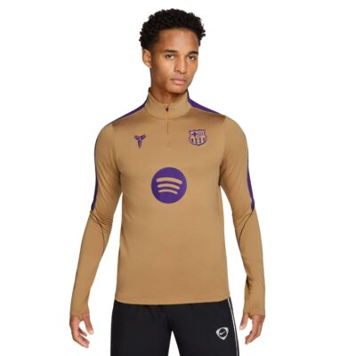 Nike FC Barcelona Strike Trainingspak 1/4-Zip 2026-2027 Goud Zwart Paars - foto 2