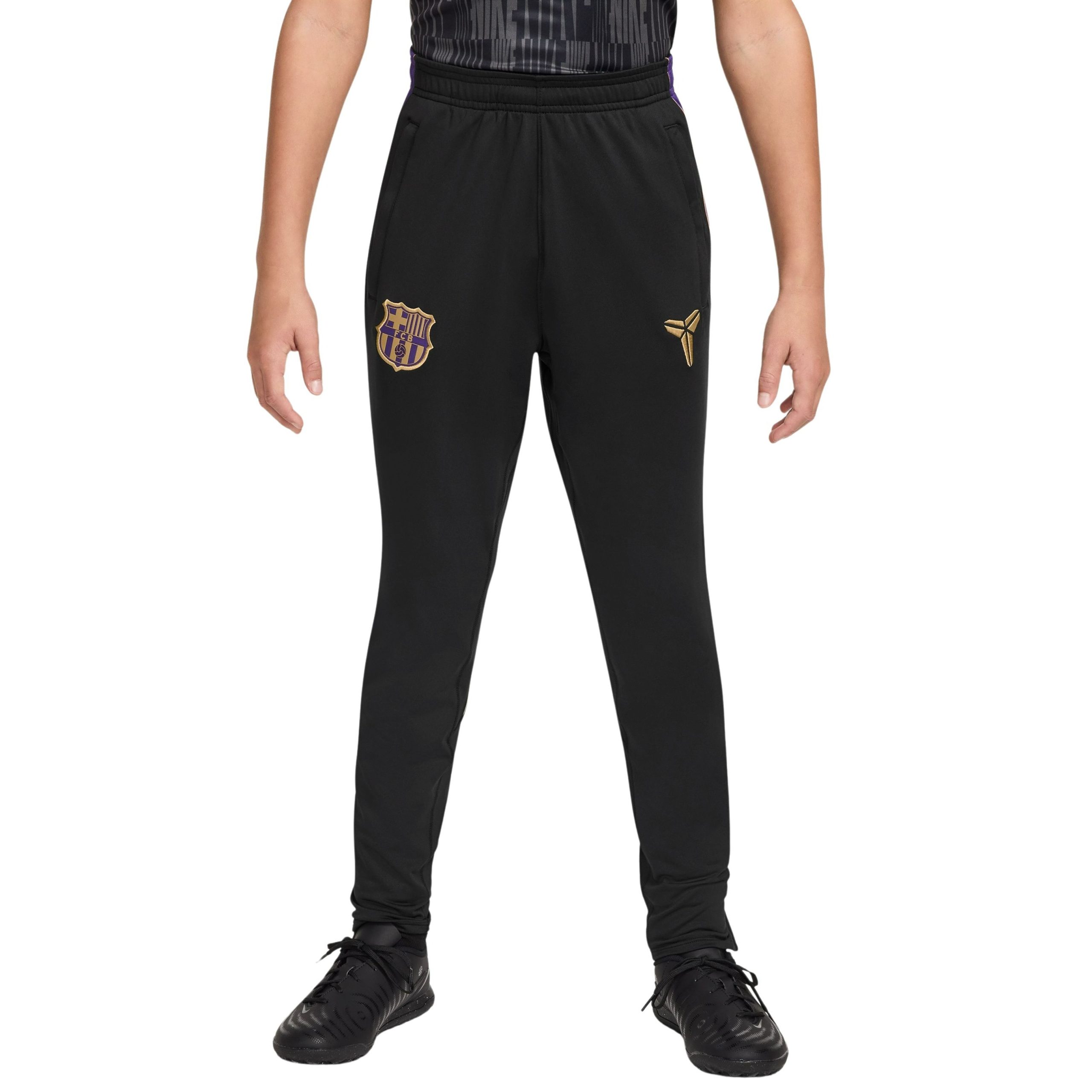 Nike FC Barcelona Strike Trainingsbroek 2026-2027 Kids Zwart Paars Goud Nike FC Barcelona Strike Trainingsbroek 2026-2027 Kids Zwart Paars Goud