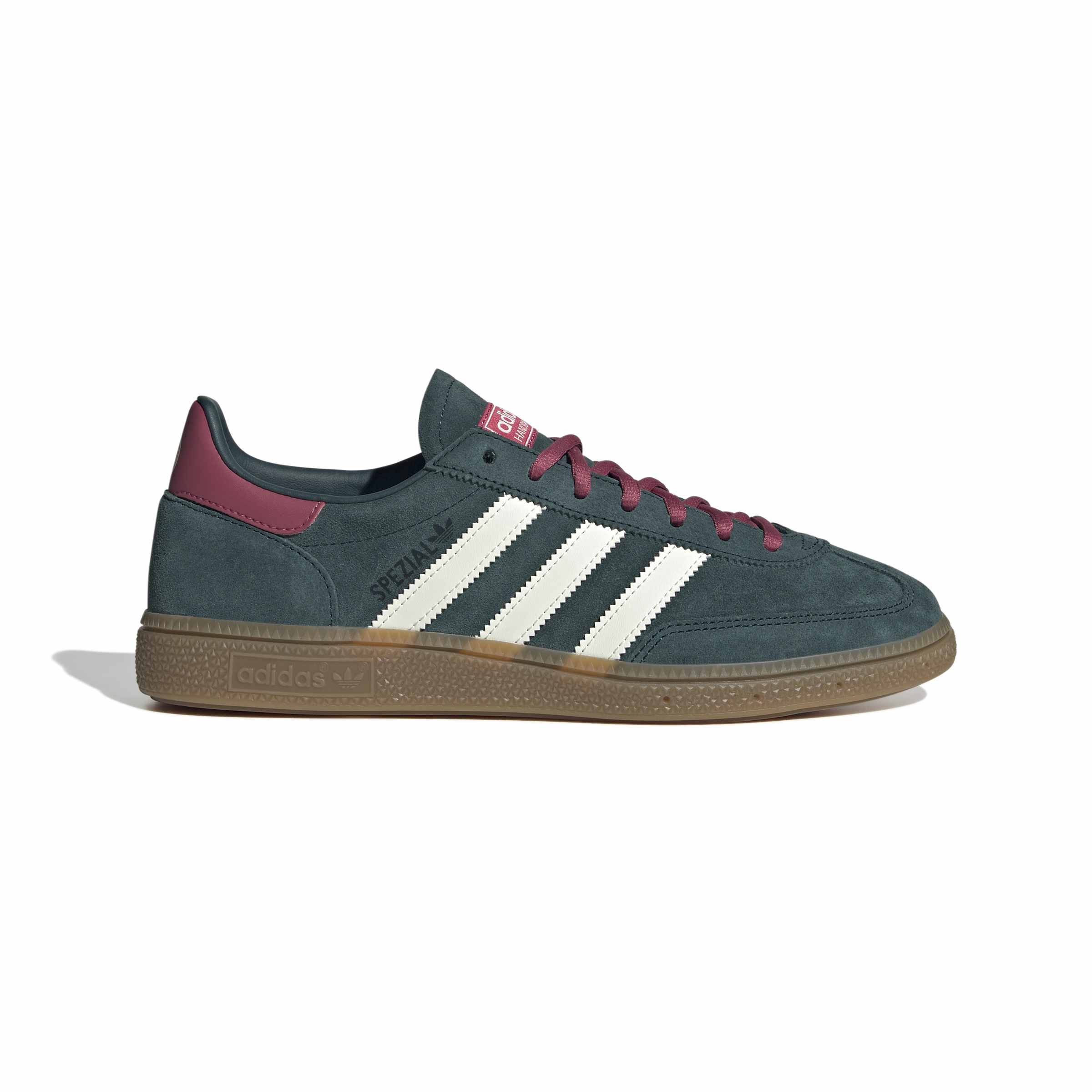 Adidas Handball Spezial Real Madrid Sneakers Donkergroen Wit Roze Adidas Handball Spezial Real Madrid Sneakers Donkergroen Wit Roze