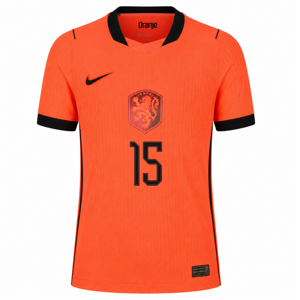 Nike Nederland Van De Ven 15 Thuisshirt Authentic 2026-2028 Kids Nike Nederland Van De Ven 15 Thuisshirt Authentic 2026-2028 Kids - foto 2