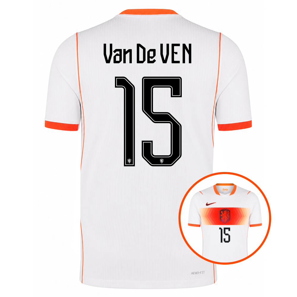 Nike Nederland Van De Ven 15 Uitshirt Authentic 2026-2028 Nike Nederland Van De Ven 15 Uitshirt Authentic 2026-2028