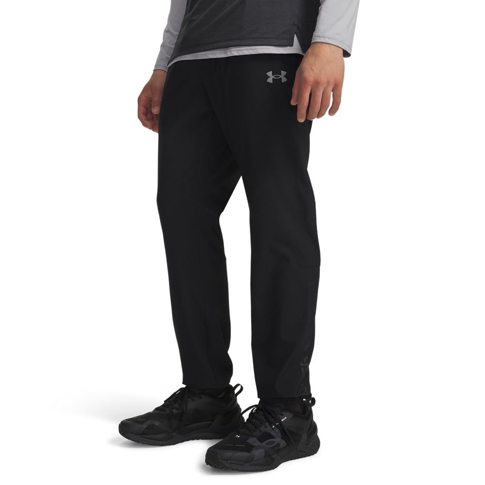 Under Armour Tech Utility Woven Trainingsbroek Zwart Grijs Under Armour Tech Utility Woven Trainingsbroek Zwart Grijs