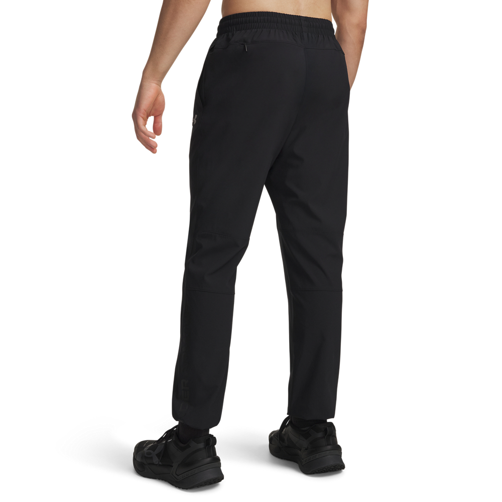 Under Armour Tech Utility Woven Trainingsbroek Zwart Grijs Under Armour Tech Utility Woven Trainingsbroek Zwart Grijs - Afbeelding 2