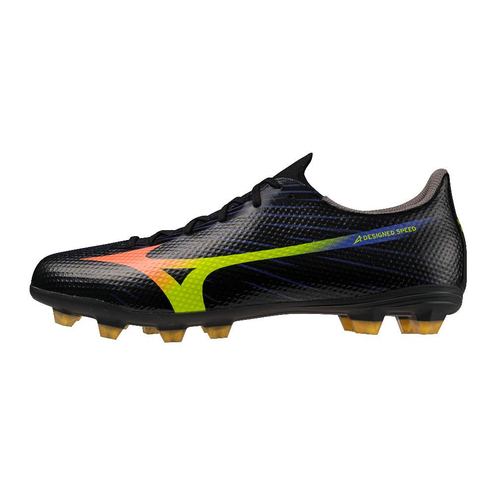 Mizuno Alpha III Select Gras Voetbalschoenen (FG) Zwart Lava Oranje Mizuno Alpha III Select Gras Voetbalschoenen (FG) Zwart Lava Oranje - Afbeelding 6