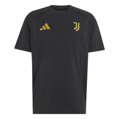 Adidas Juventus Tiro Travel T-Shirt 2026-2027 Zwart Goud
