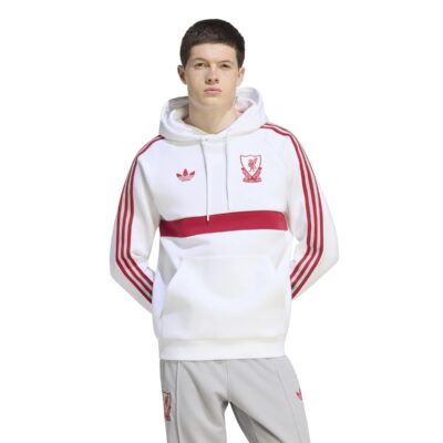 Adidas Liverpool Originals Hoodie Wit Rood