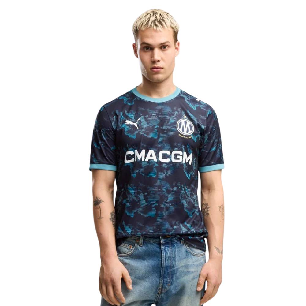 PUMA Olympique Marseille Uitshirt 2026-2027 PUMA Olympique Marseille Uitshirt 2026-2027