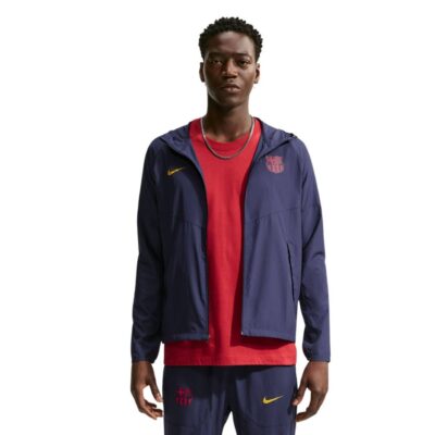 Nike FC Barcelona City Side Trainingspak 2026-2027 Donkerblauw Goudgeel Roze - foto 4